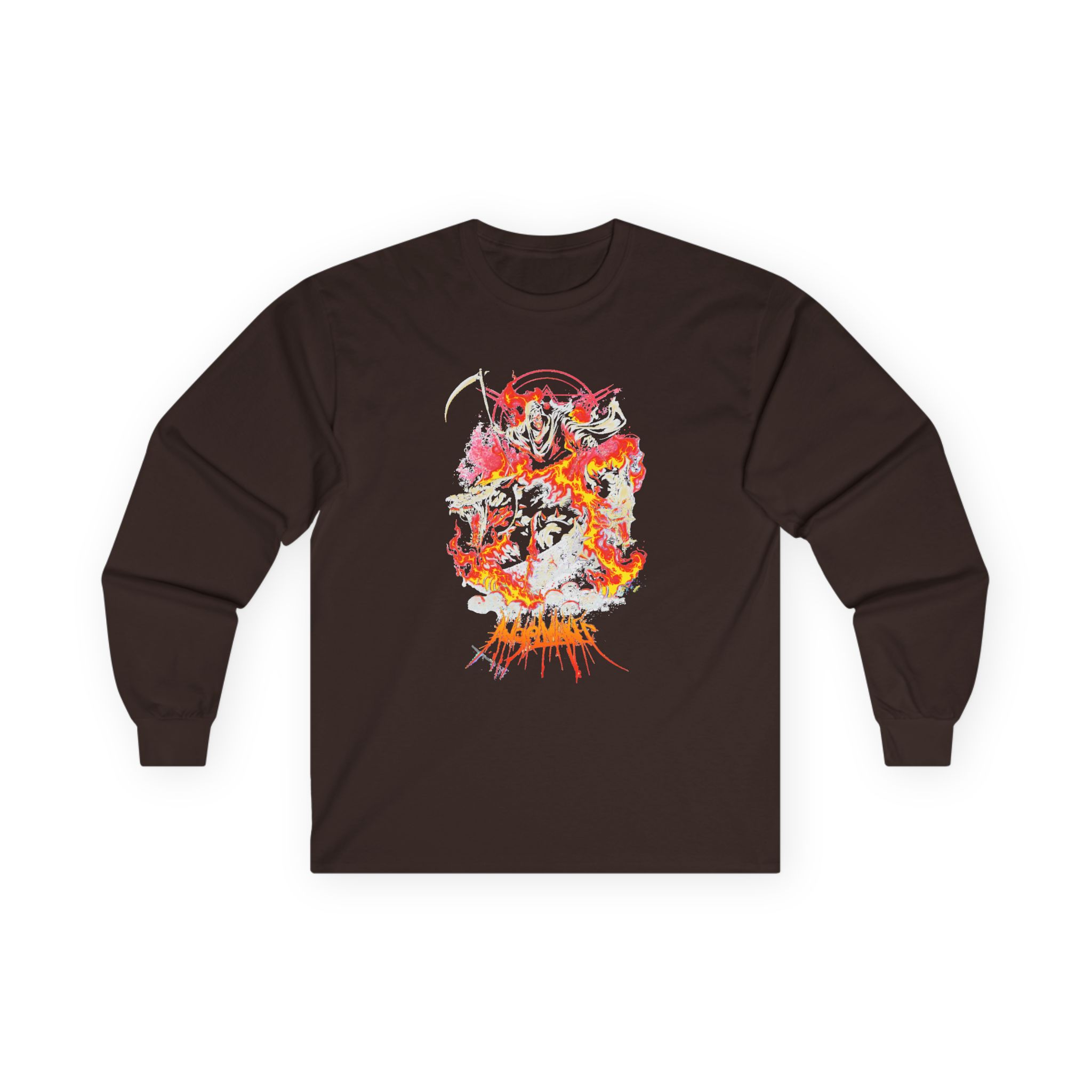 Angelmaker Hellhound Unisex Ultra Cotton Long Sleeve Tee - Image 3