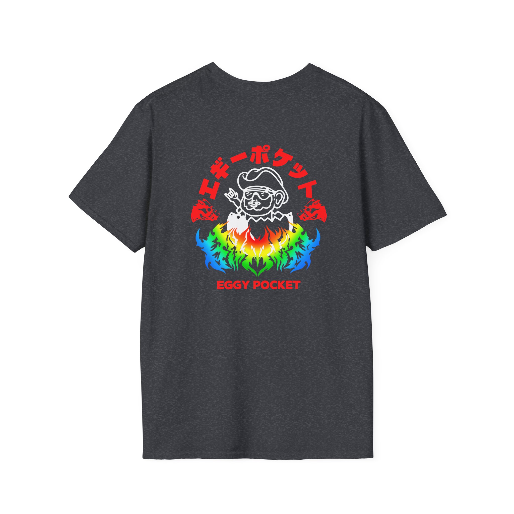 Bilmuri Eggy Pocket Unisex Softstyle T-Shirt - Image 8