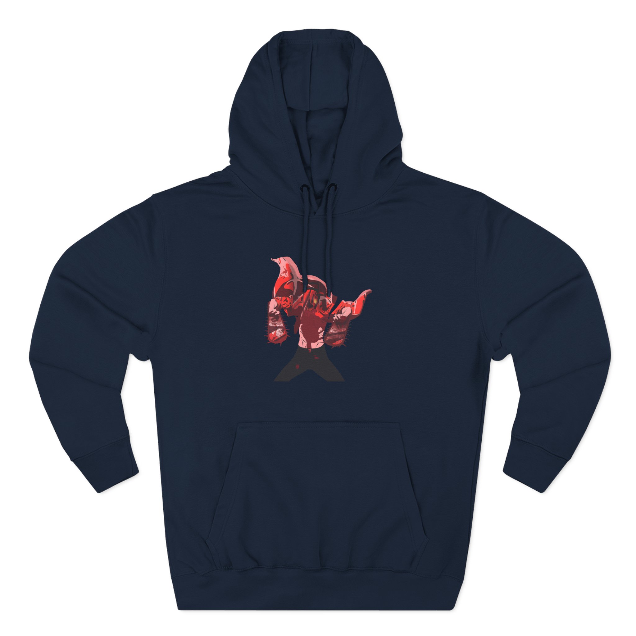 Chainsaw Man X Dim Mak Horror Three-Panel Fleece Hoodie - Image 11
