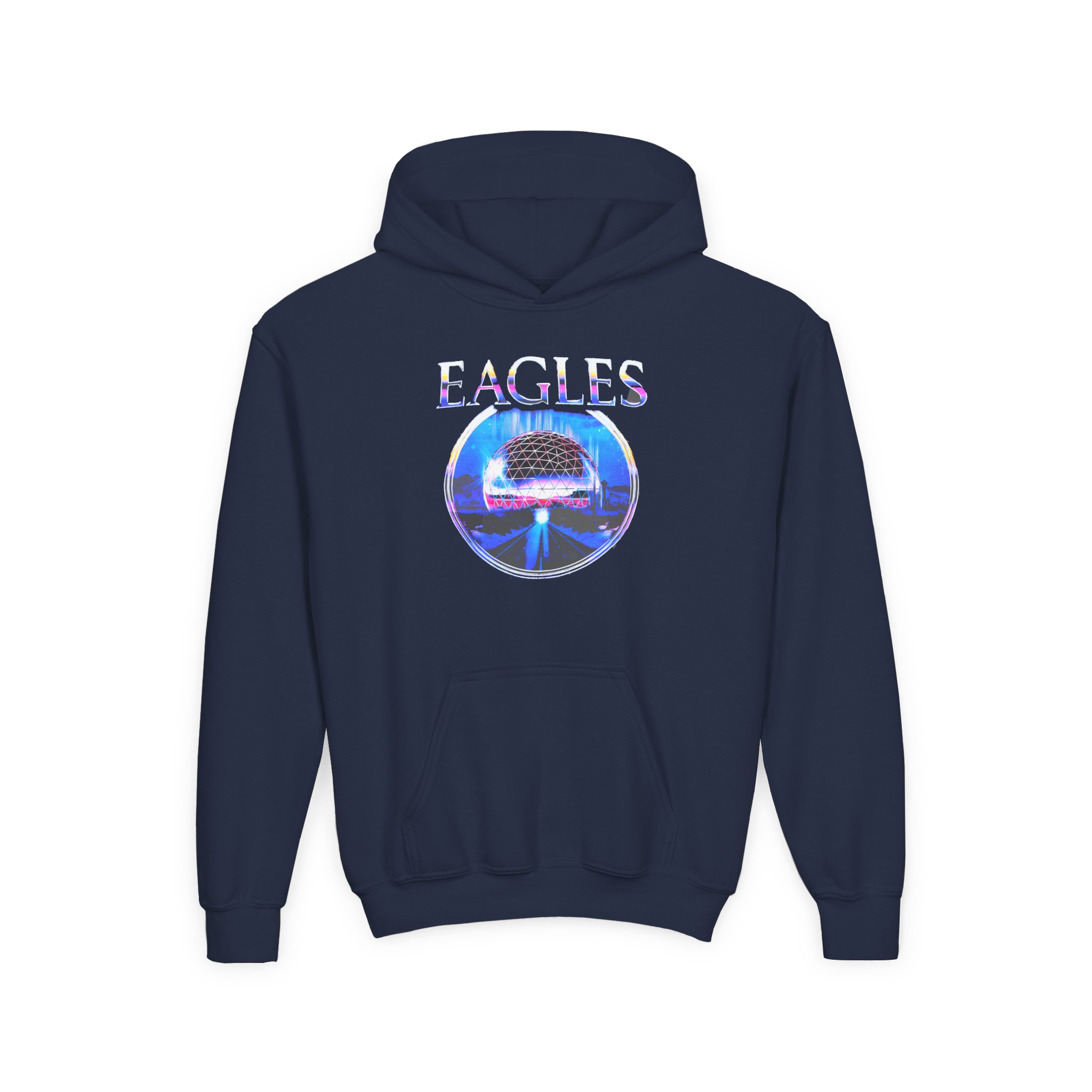 Youth The Eagles Heavy Blend Hooded Sweatshirt - Image 3