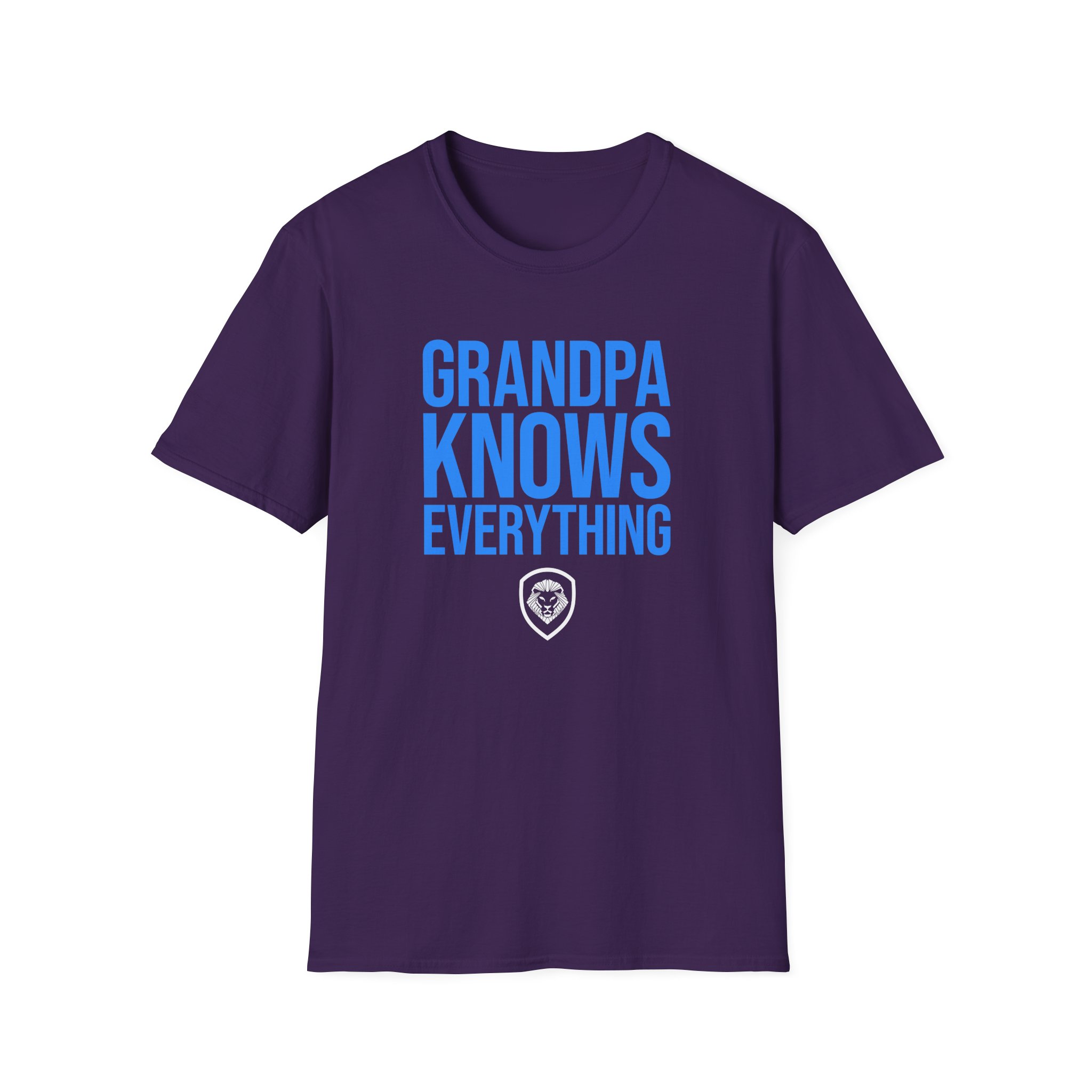 Valuetainment Grandpa Knows Everything Unisex Softstyle T-Shirt - Image 17