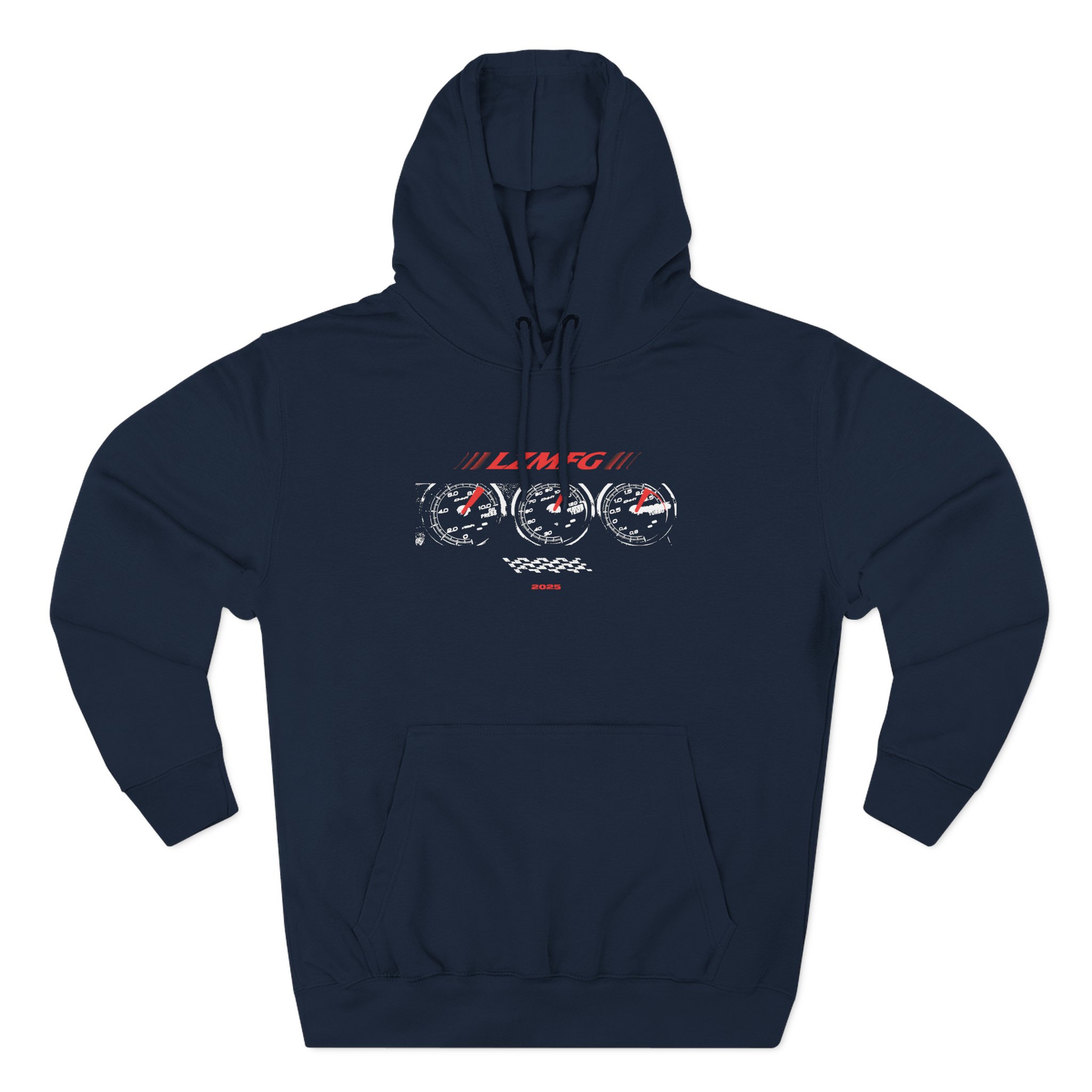 Adam LZ Triples Three-Panel Fleece Hoodie - Image 7