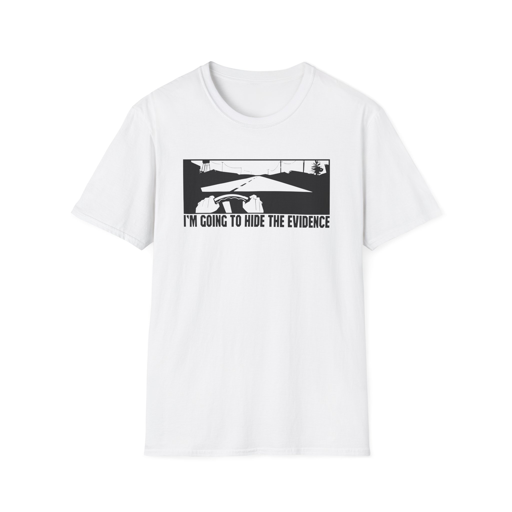 Shroud Hide The Evidence Unisex Softstyle T-Shirt