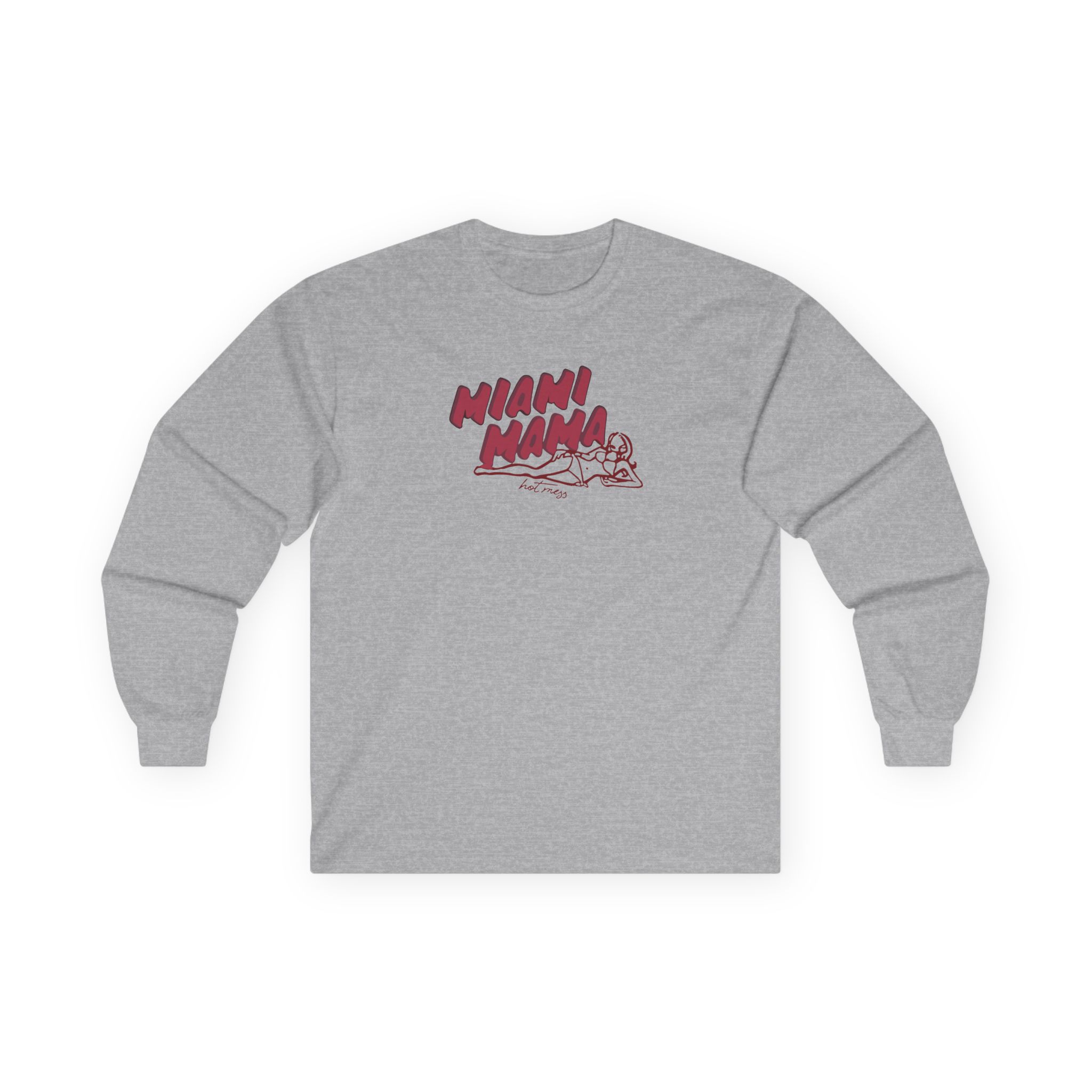 Alix Earle Miami Mama Unisex Ultra Cotton Long Sleeve Tee - Image 5