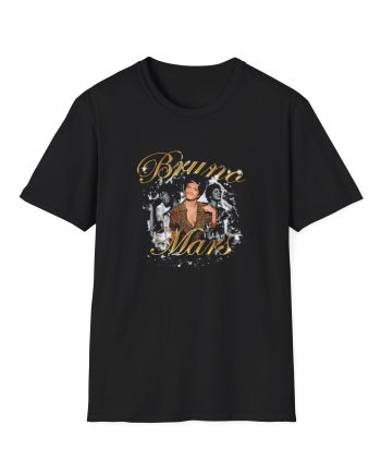 Bruno Mars Hey Don’t Make This Weird Unisex Softstyle T-Shirt