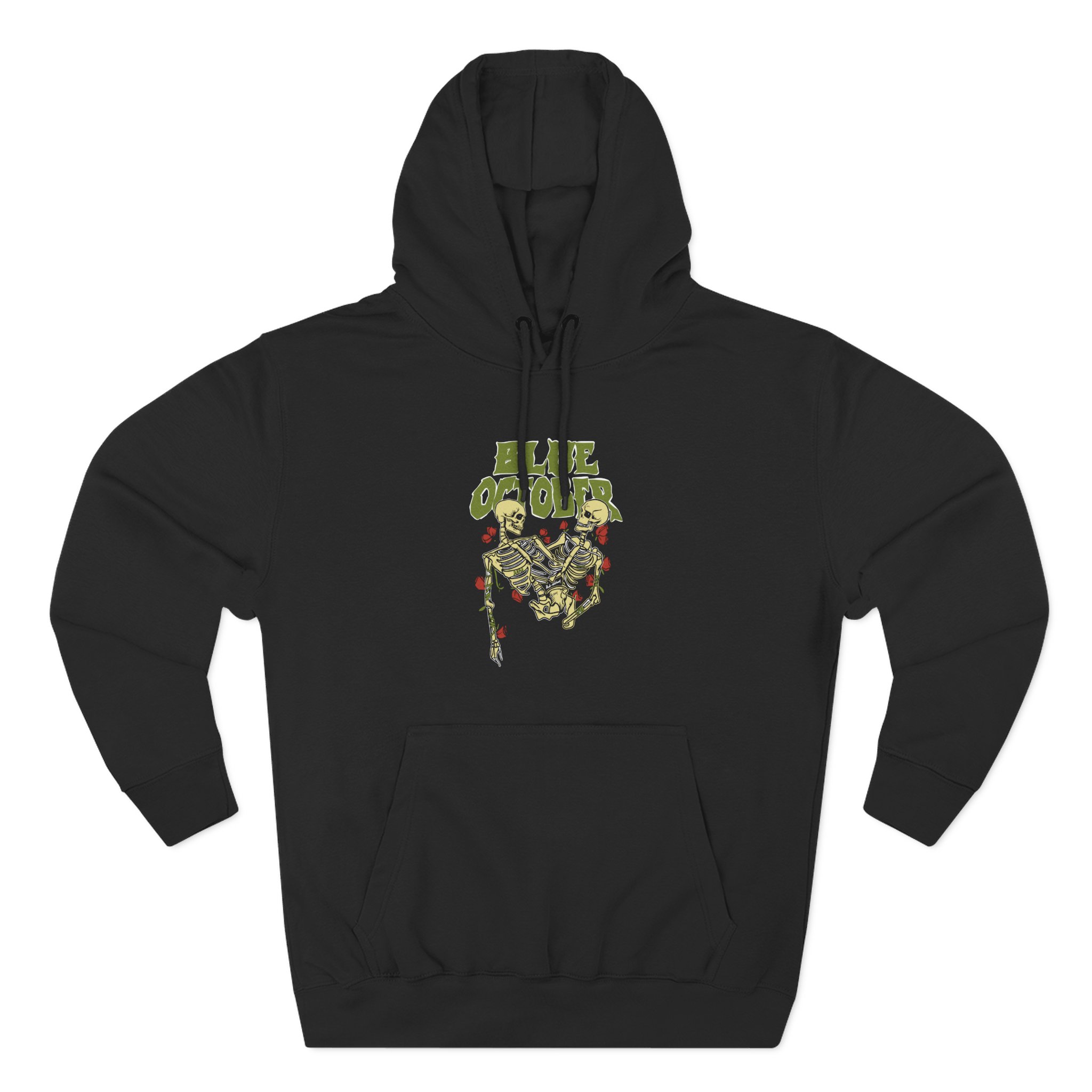 Blue October Skeleton Buddies Three-Panel Fleece Hoodie