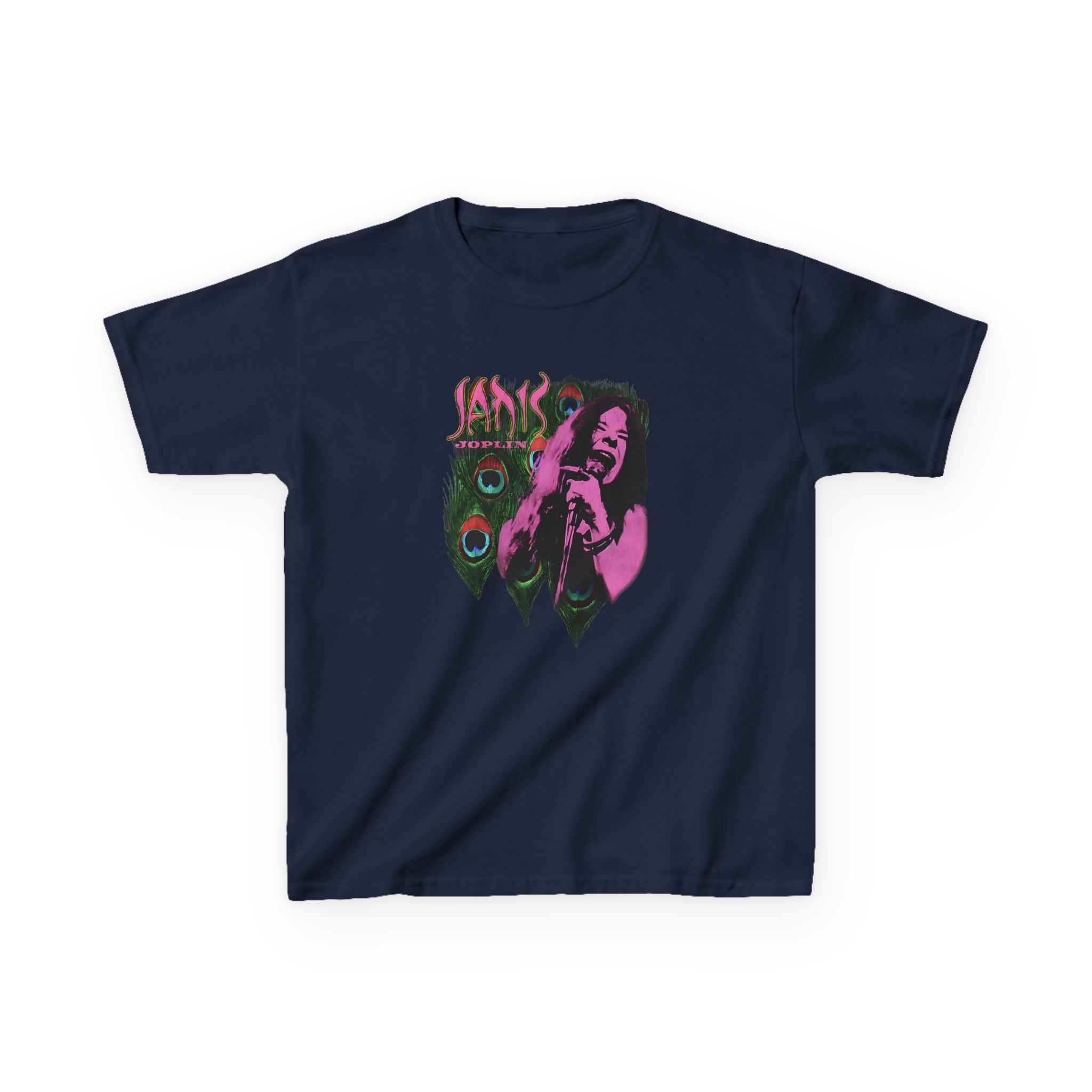 Janis Joplin Sings Vintage Kids Heavy Cotton™ Tee - Image 3