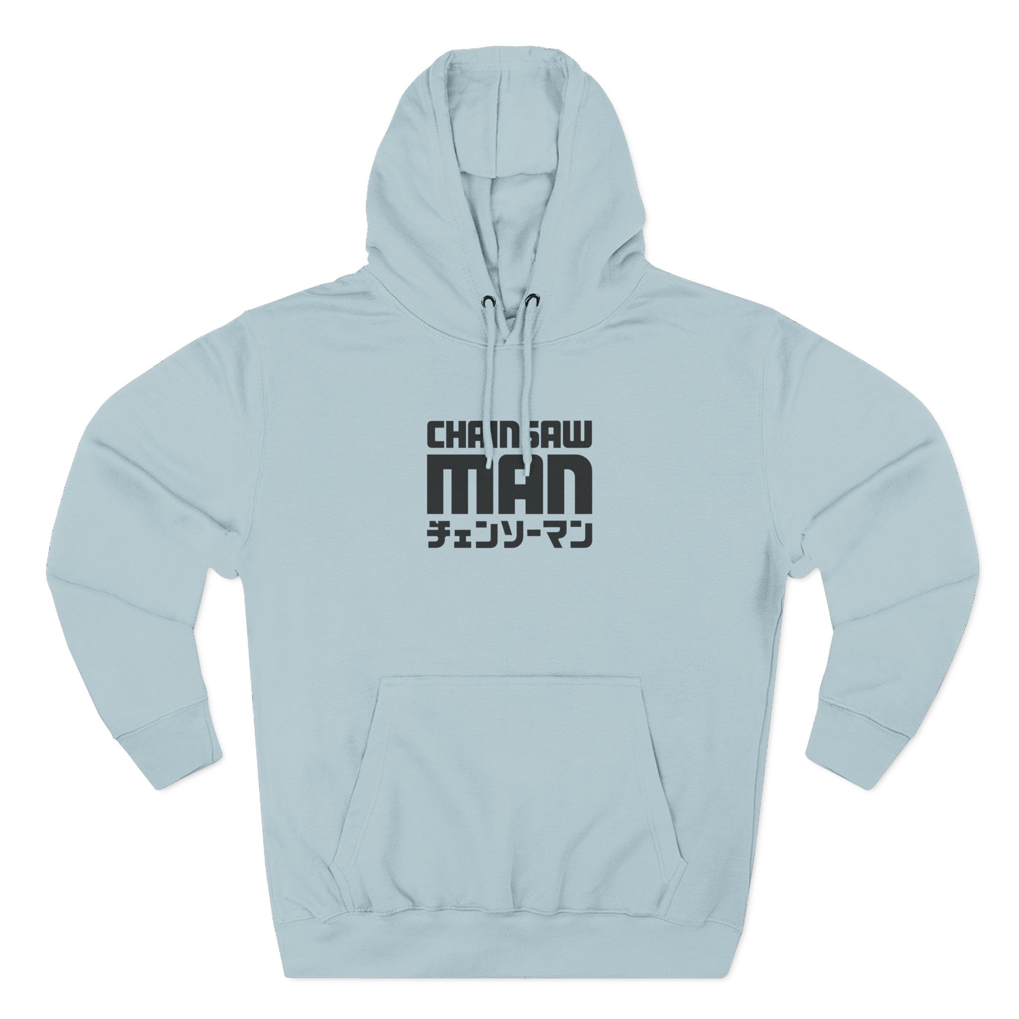 Chainsaw Man Bordeaux Smile Three-Panel Fleece Hoodie - Image 13