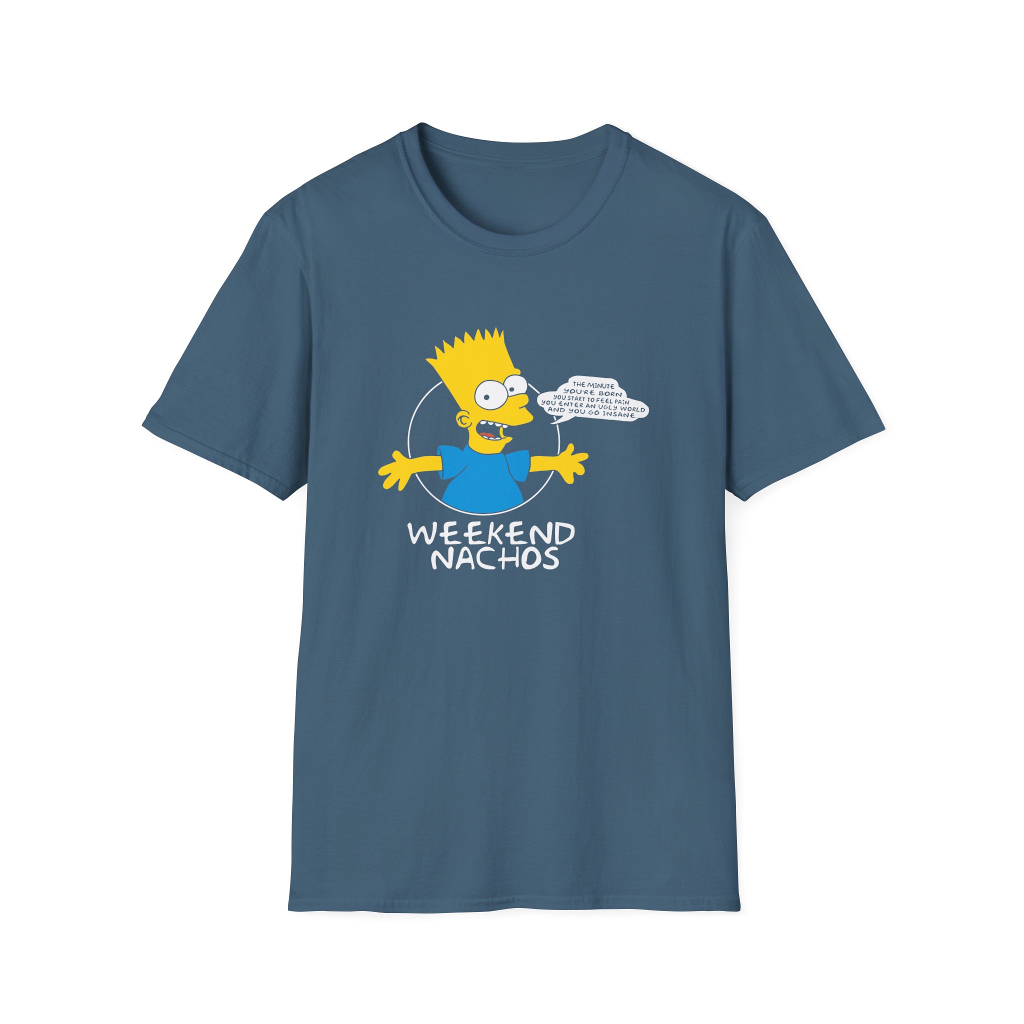 Weekend Nachos Unisex Softstyle T-Shirt - Image 11