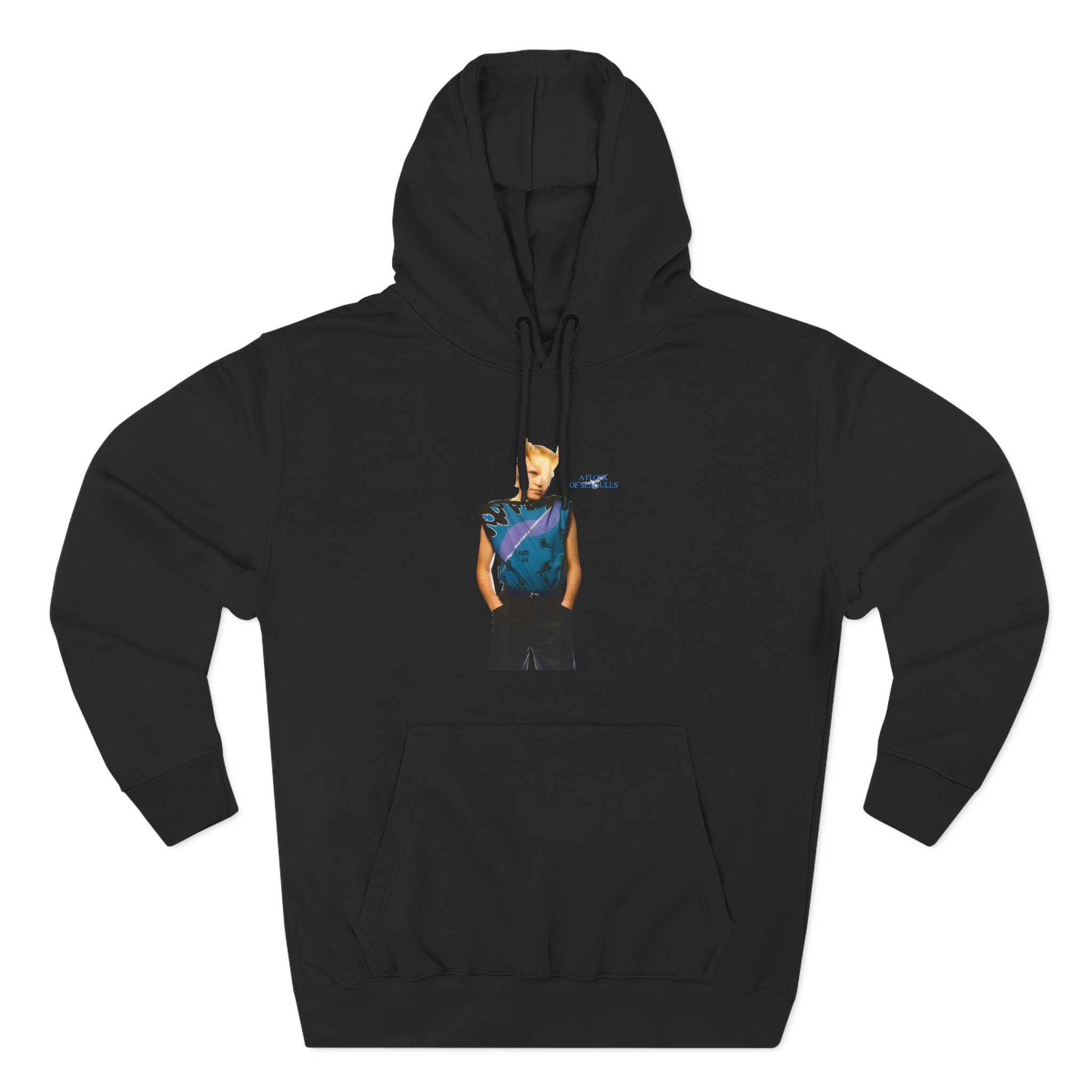 A Flock of Seagulls Mike Score Three-Panel Fleece Hoodie