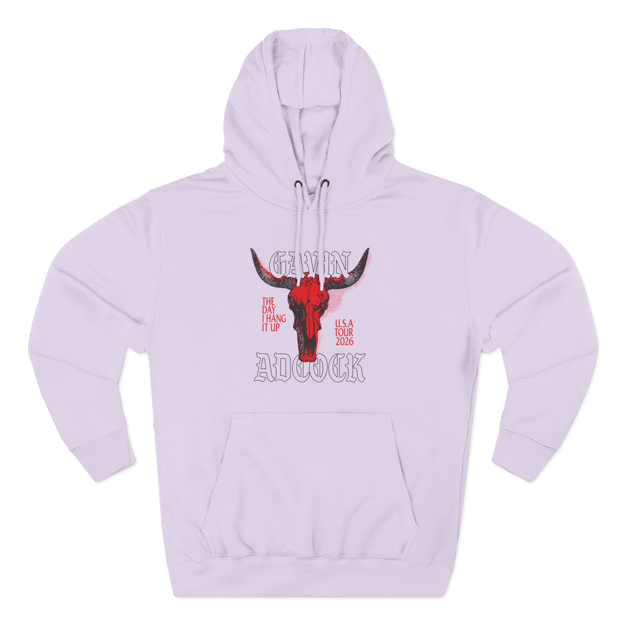 Gavin Adcock Ivory Steerhead Three-Panel Fleece Hoodie - Image 11