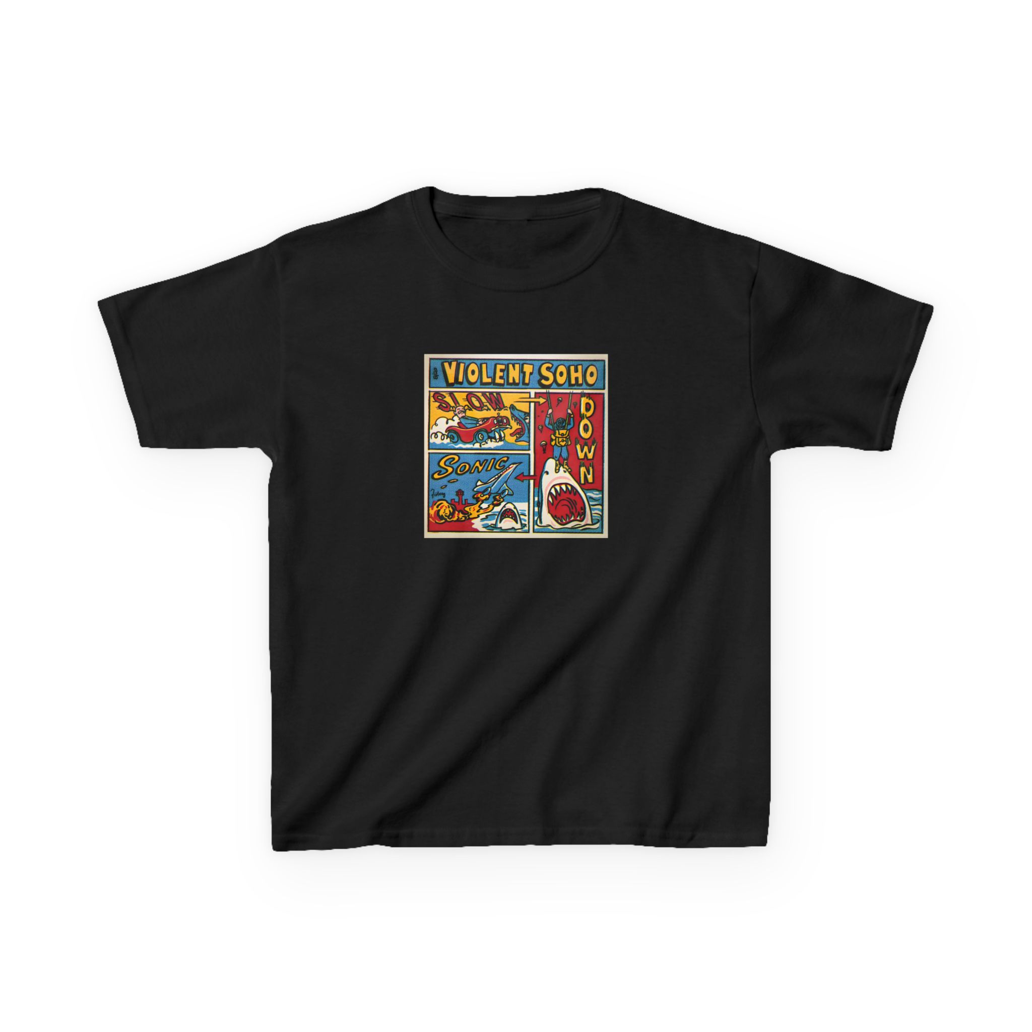 Violent Soho Slow Down Sonic Kids Heavy Cotton™ Tee