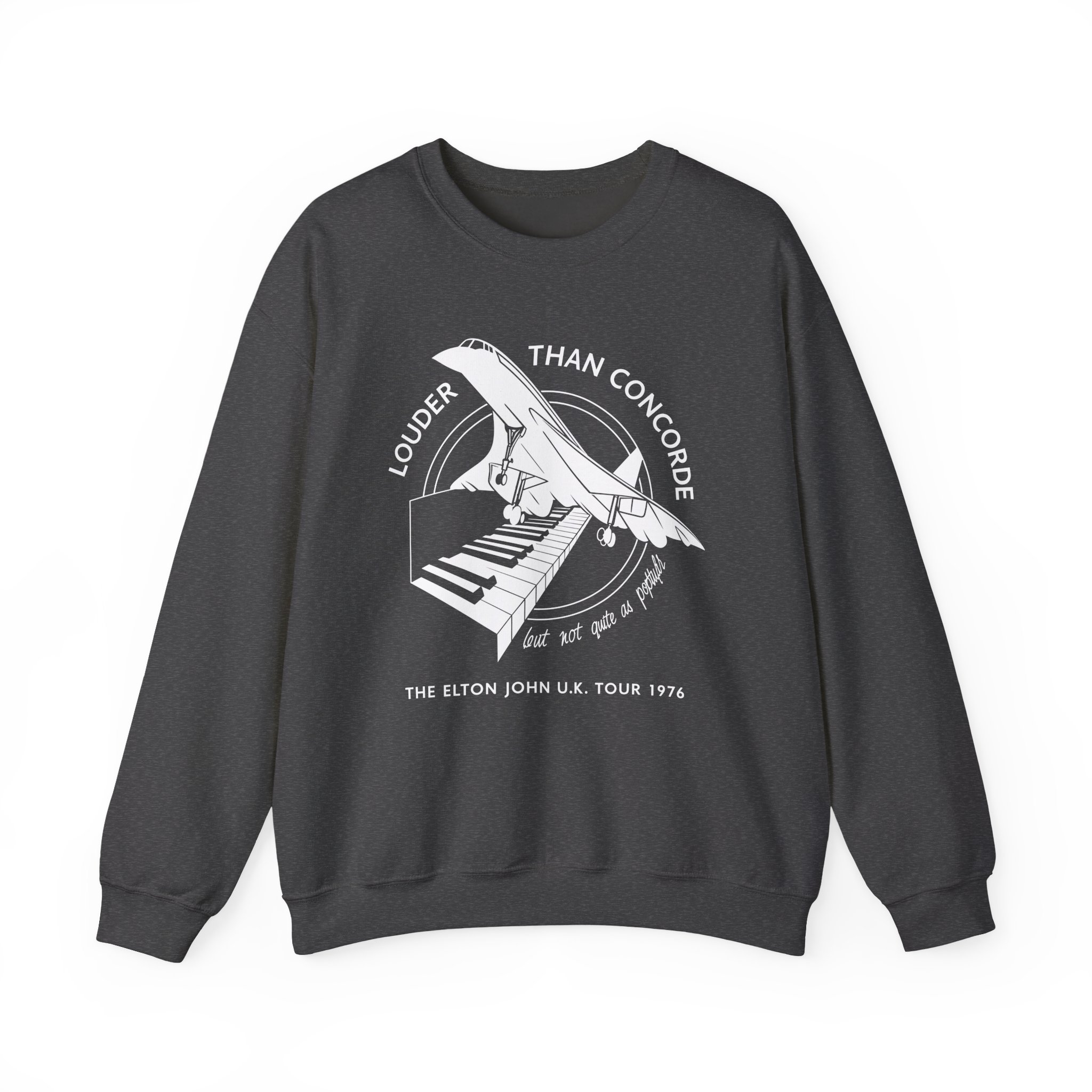Ej Farewell Vintage Louder Than Concorde Unisex Heavy Blend™ Crewneck Sweatshirt - Image 11