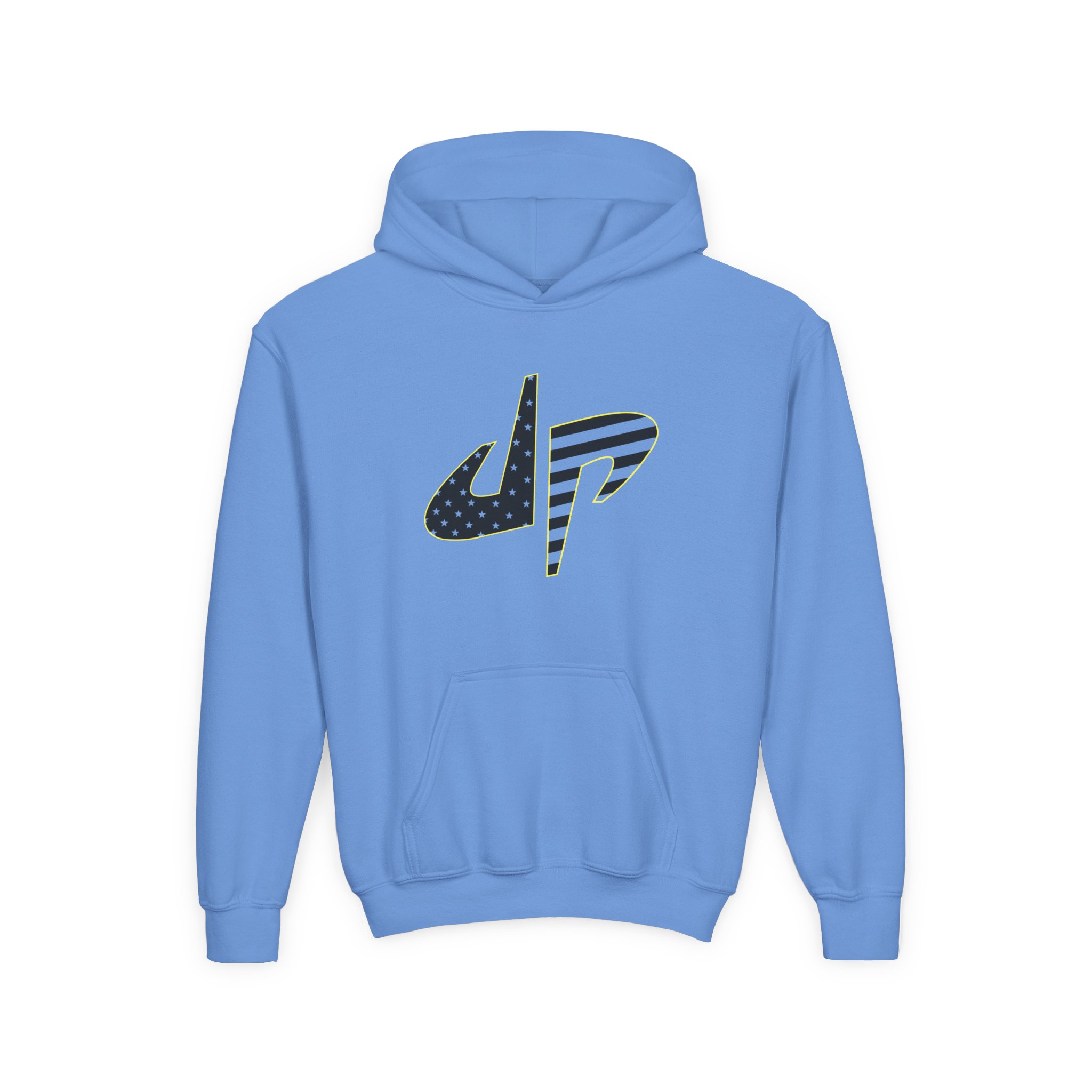 Dude Perfect Salute To Service Youth Heavy Blend Hooded Sweatshirt - Image 9