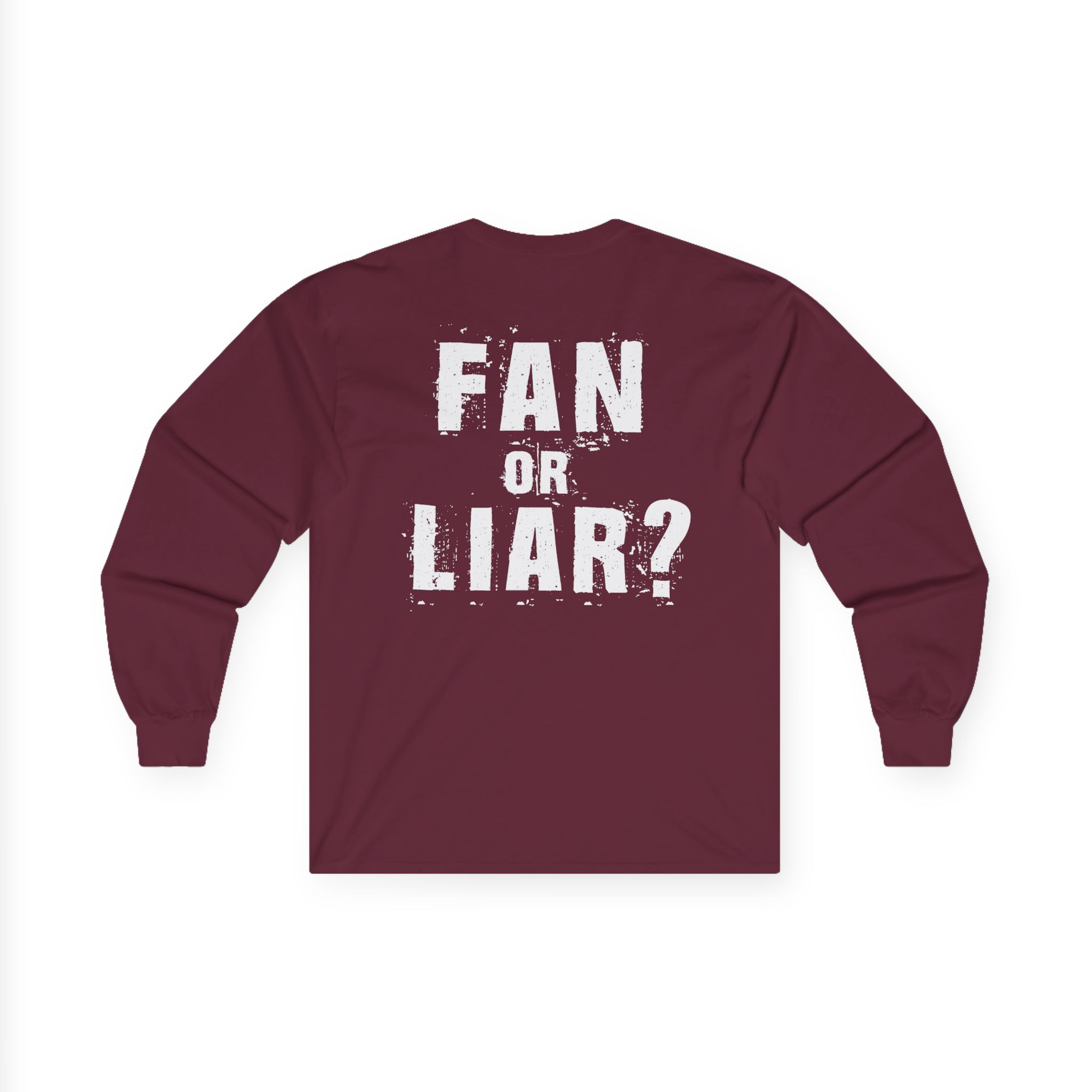 Nickelback Fan or Liar Unisex Ultra Cotton Long Sleeve Tee - Image 4