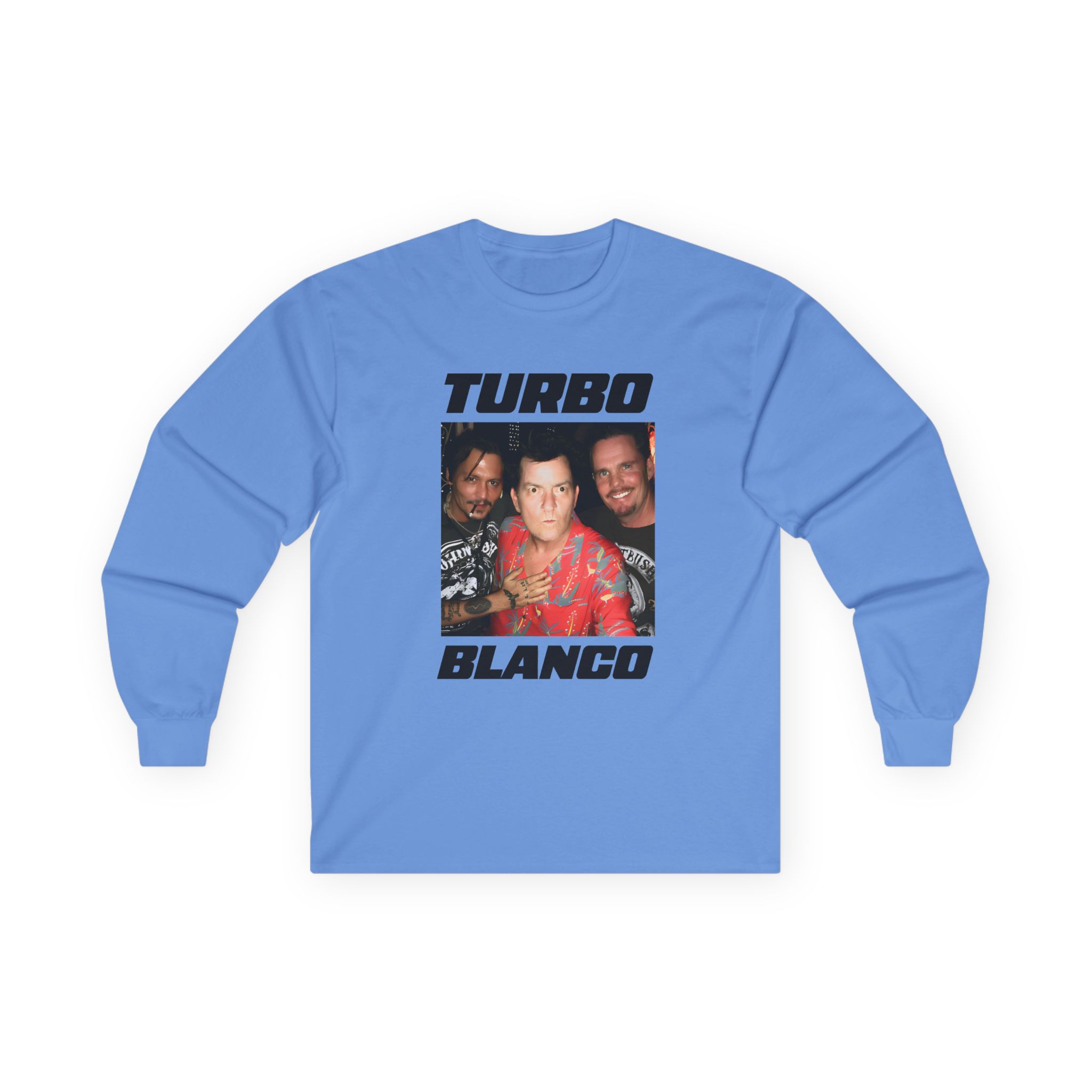 Chris Lorenzo Turbo Blanco Unisex Ultra Cotton Long Sleeve Tee - Image 9