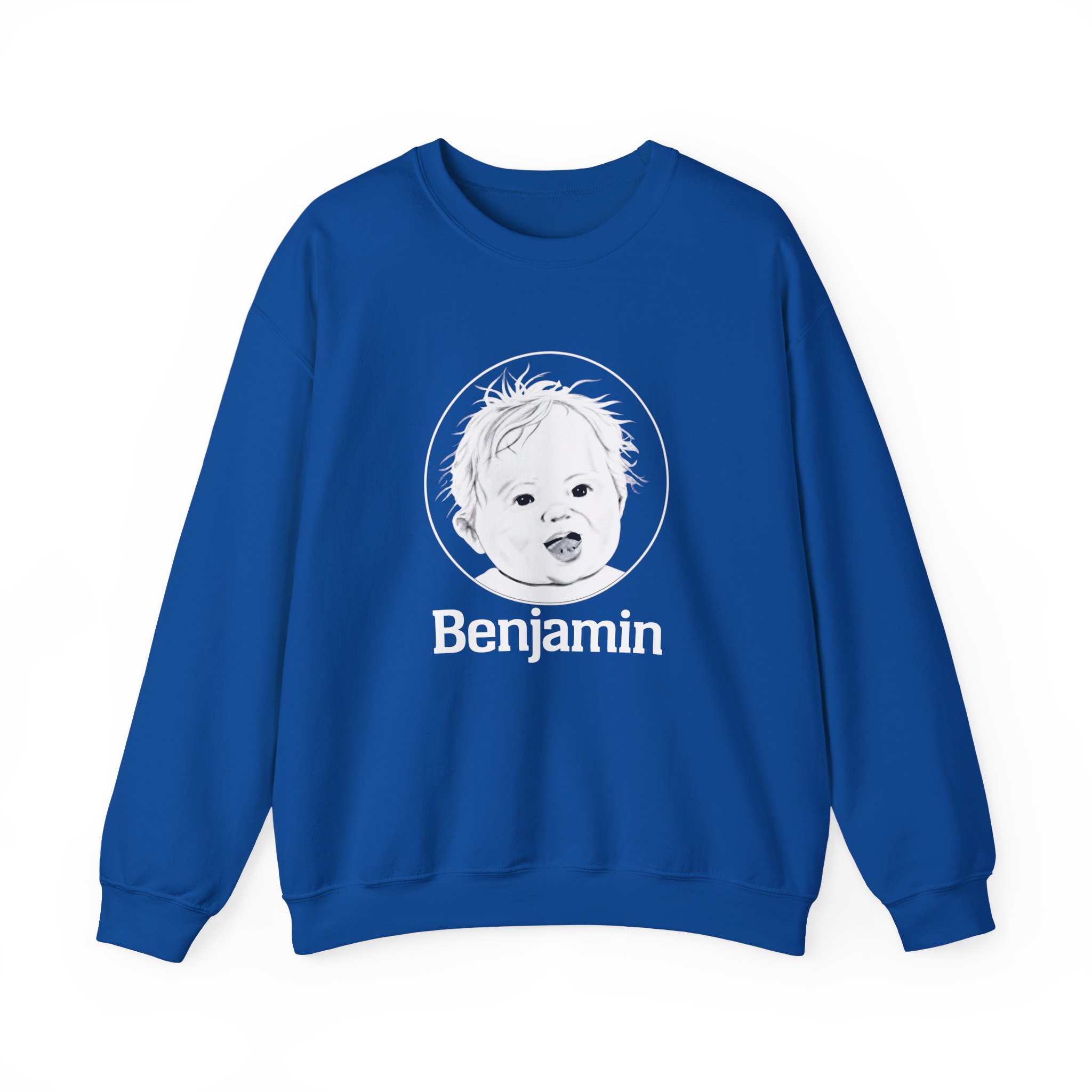 Garrett Watts Baby Benjamin Unisex Heavy Blend™ Crewneck Sweatshirt - Image 17