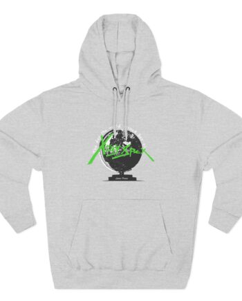 X-ray Spex Day-Glo Globe Three-panel Fleece Hoodie