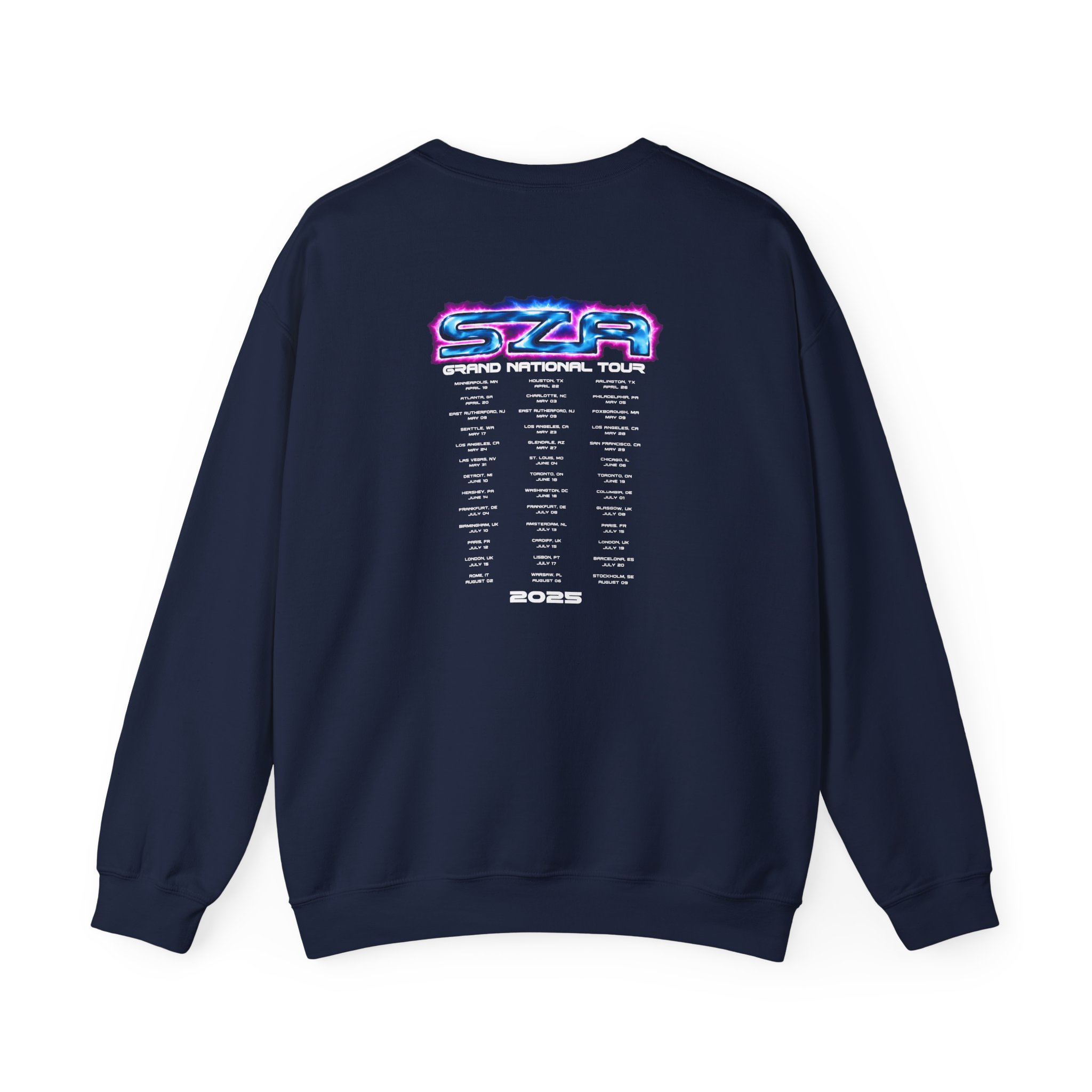 Sza Sos Butterfly Grand National Tour Unisex Heavy Blend™ Crewneck Sweatshirt - Image 18