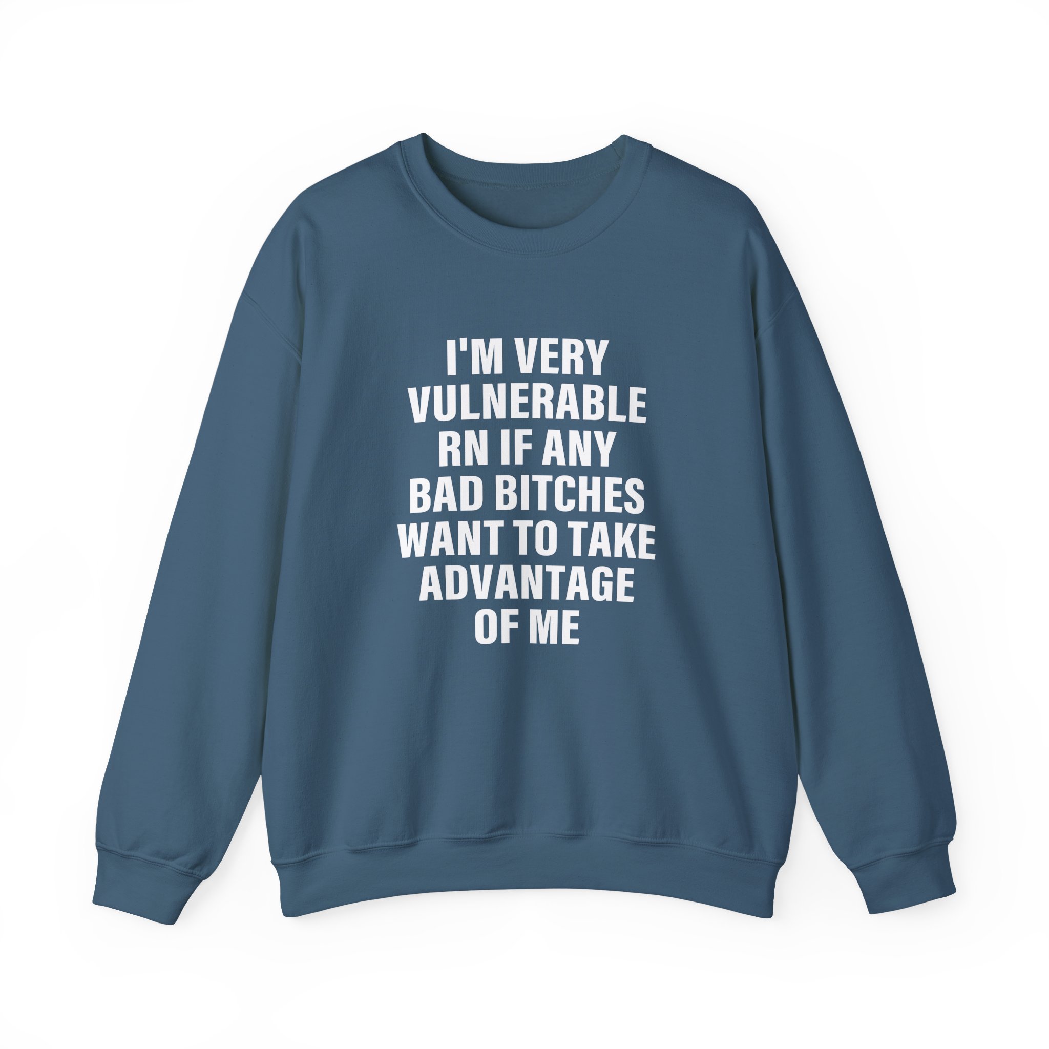 Dom Dolla I'm Very Vulnerable Rn if Any Bad Bitches Want to Take Advantage of Me Unisex Heavy Blend™ Crewneck Sweatshirt - Image 17
