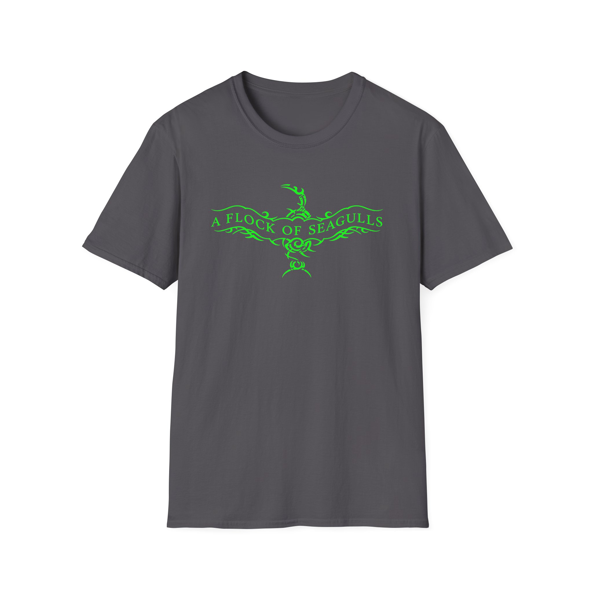 A Flock of Seagulls Logo Unisex Softstyle T-Shirt - Image 7