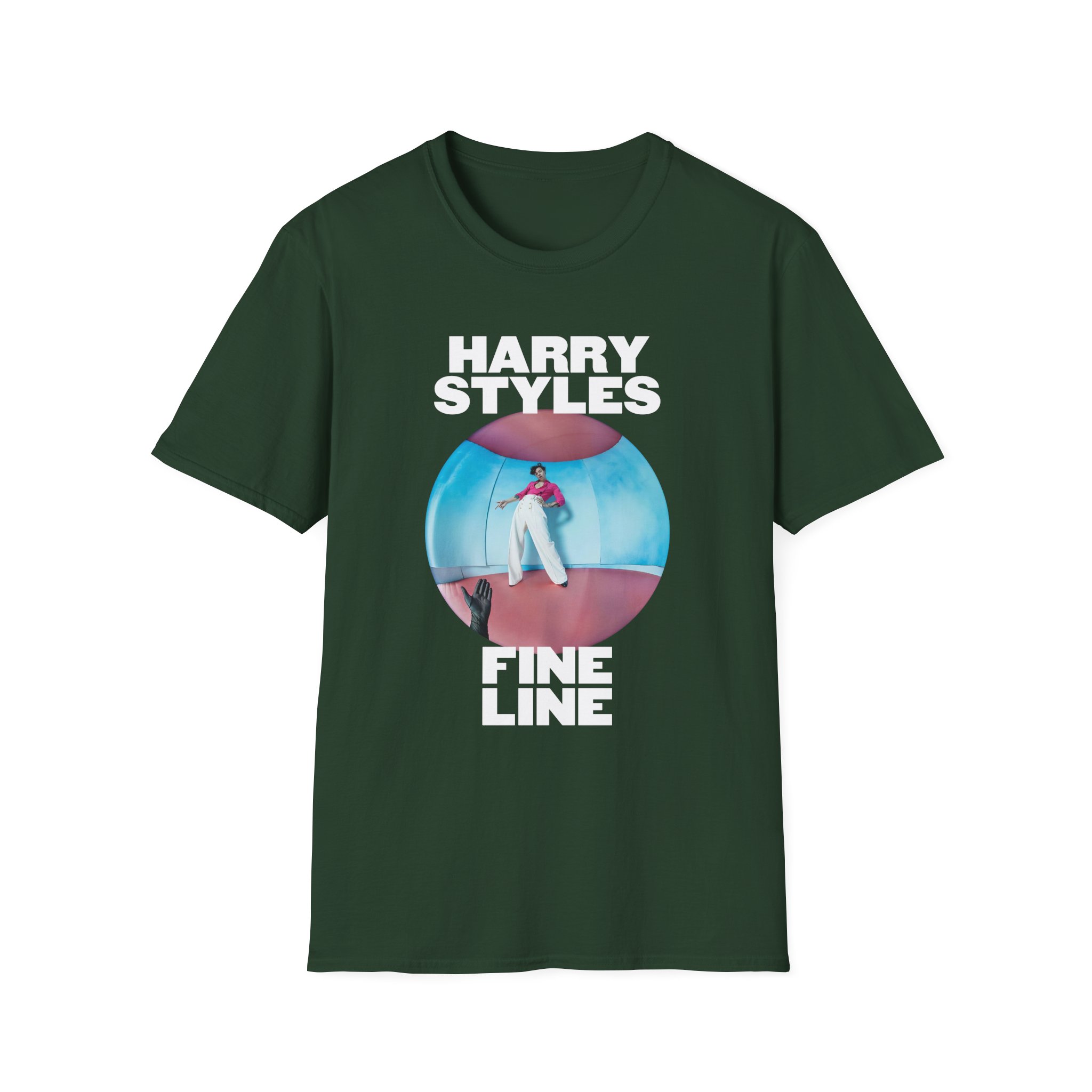 Love on Tour Harry Styles Fine Line Unisex Softstyle T-Shirt - Image 7