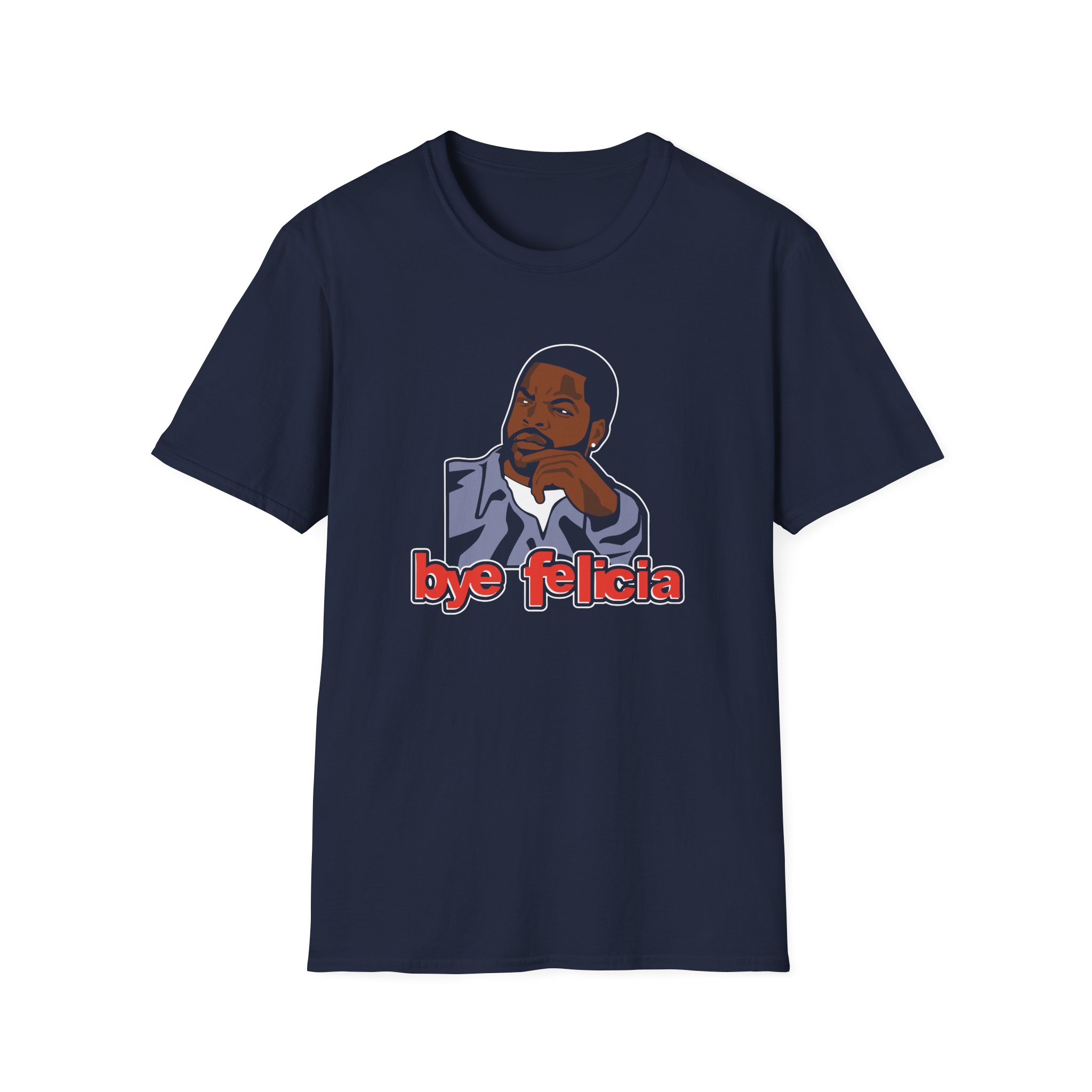 Ice Cube Bye Felicia Unisex Softstyle T-Shirt - Image 15