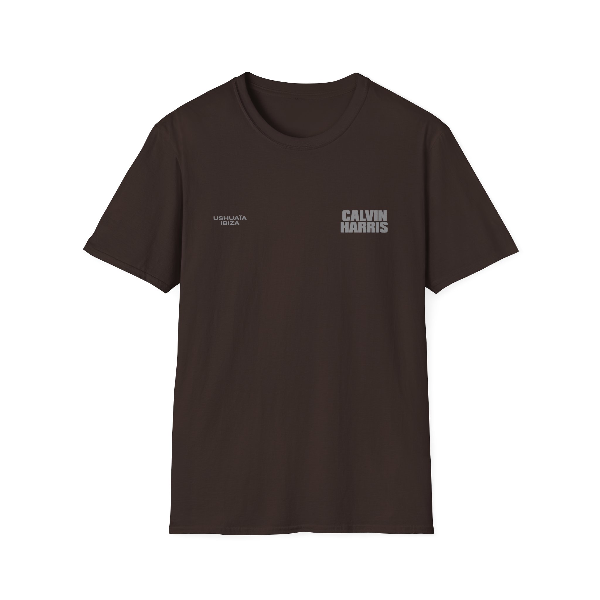 Calvin Harris Ibiza Text Unisex Softstyle T-Shirt - Image 5