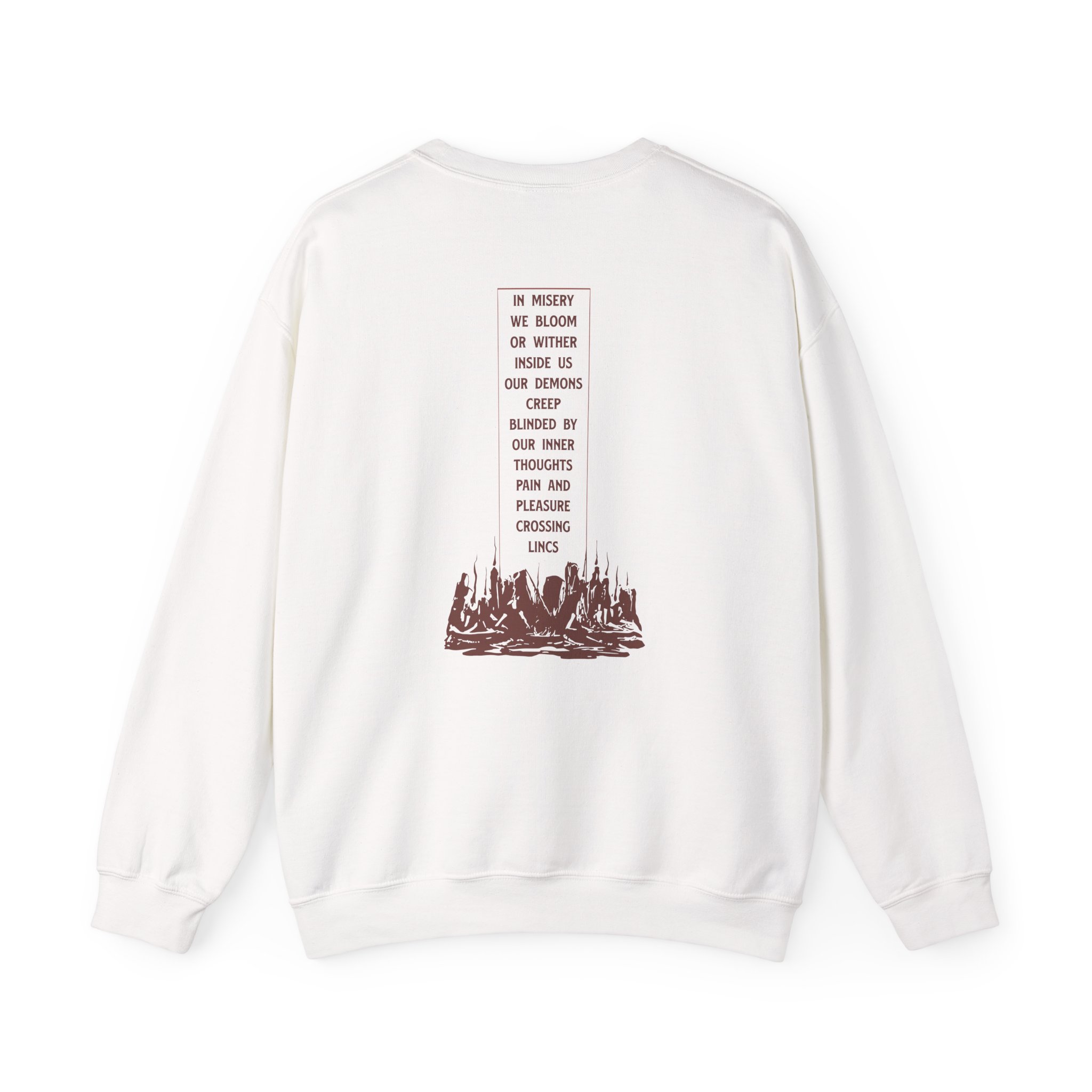 Angelmaker Exit Signs Unisex Heavy Blend™ Crewneck Sweatshirt - Image 4