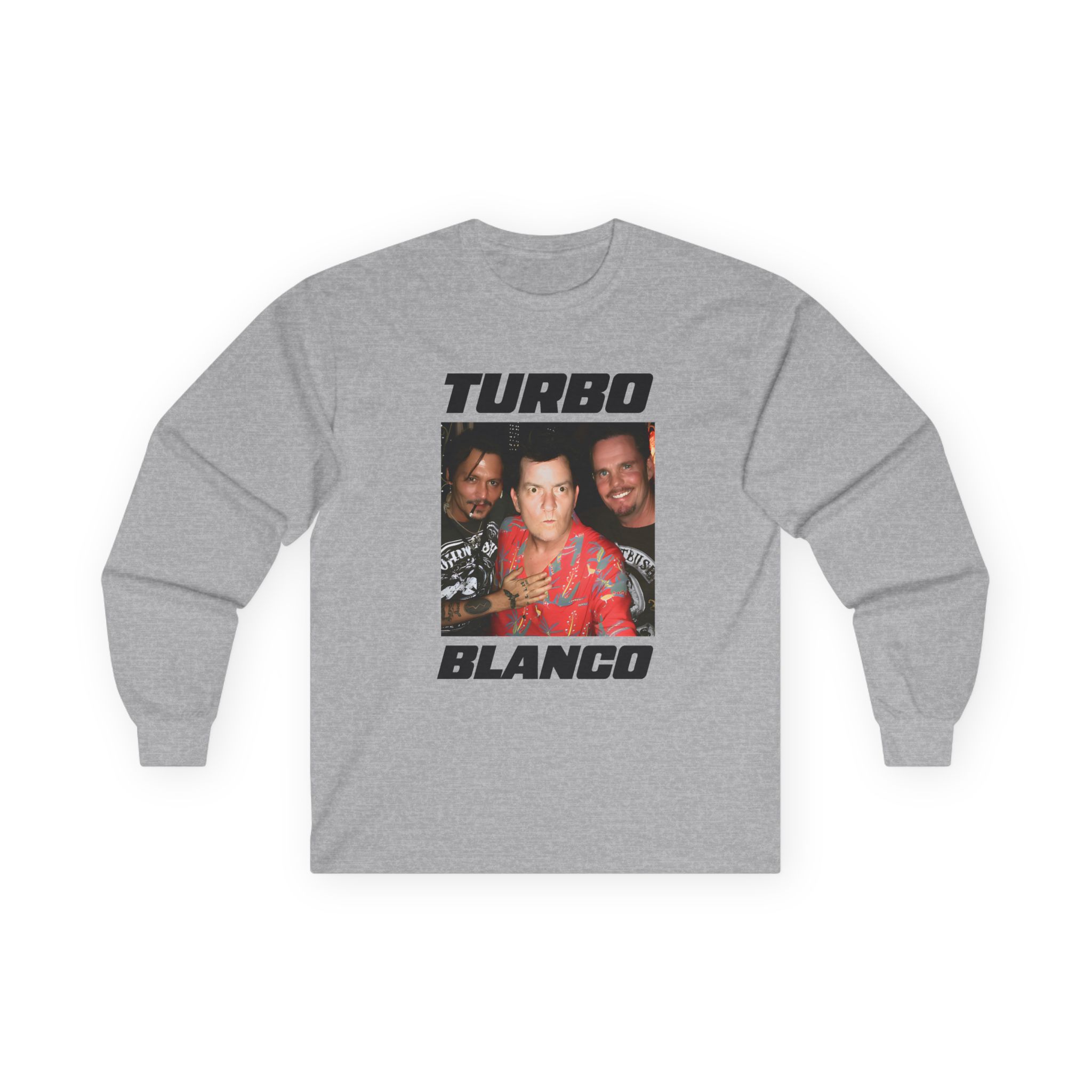 Chris Lorenzo Turbo Blanco Unisex Ultra Cotton Long Sleeve Tee - Image 5