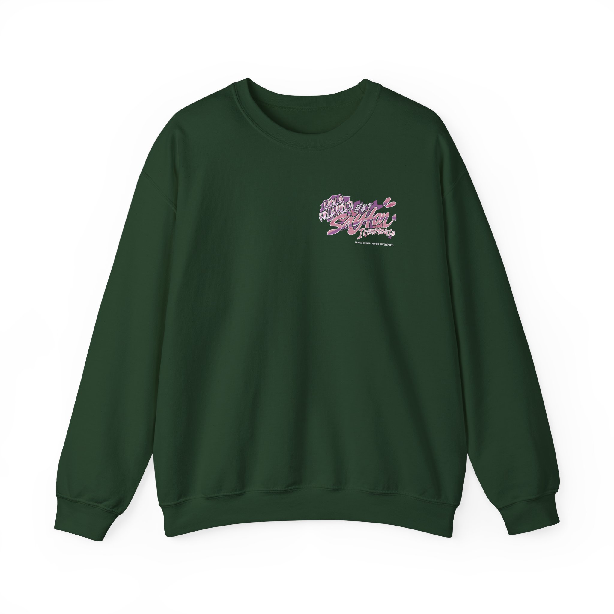 Ironmouse V2 Vshojo X Senpai Squad Unisex Heavy Blend™ Crewneck Sweatshirt - Image 5