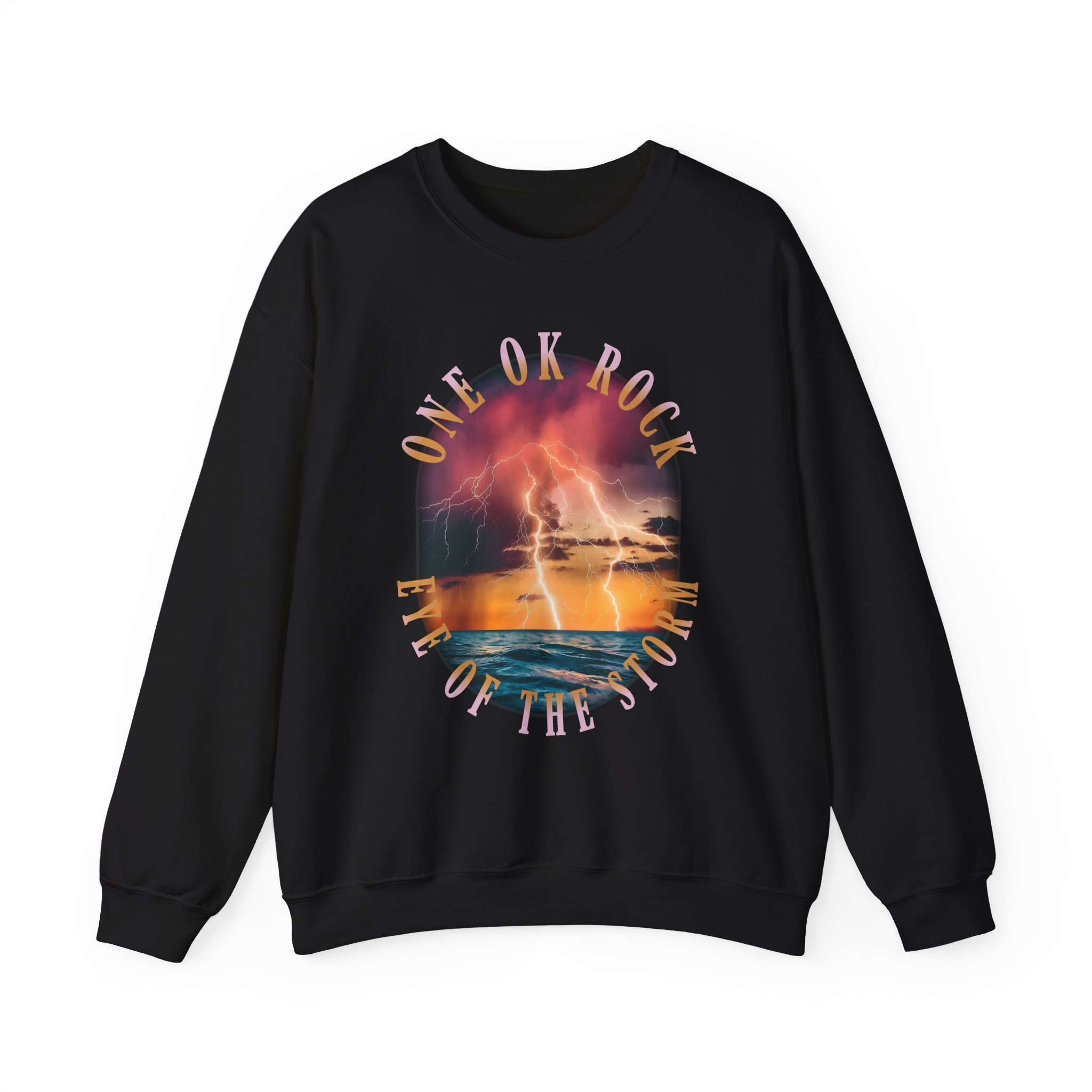 One Ok Rock Vintage Storm Unisex Heavy Blend™ Crewneck Sweatshirt