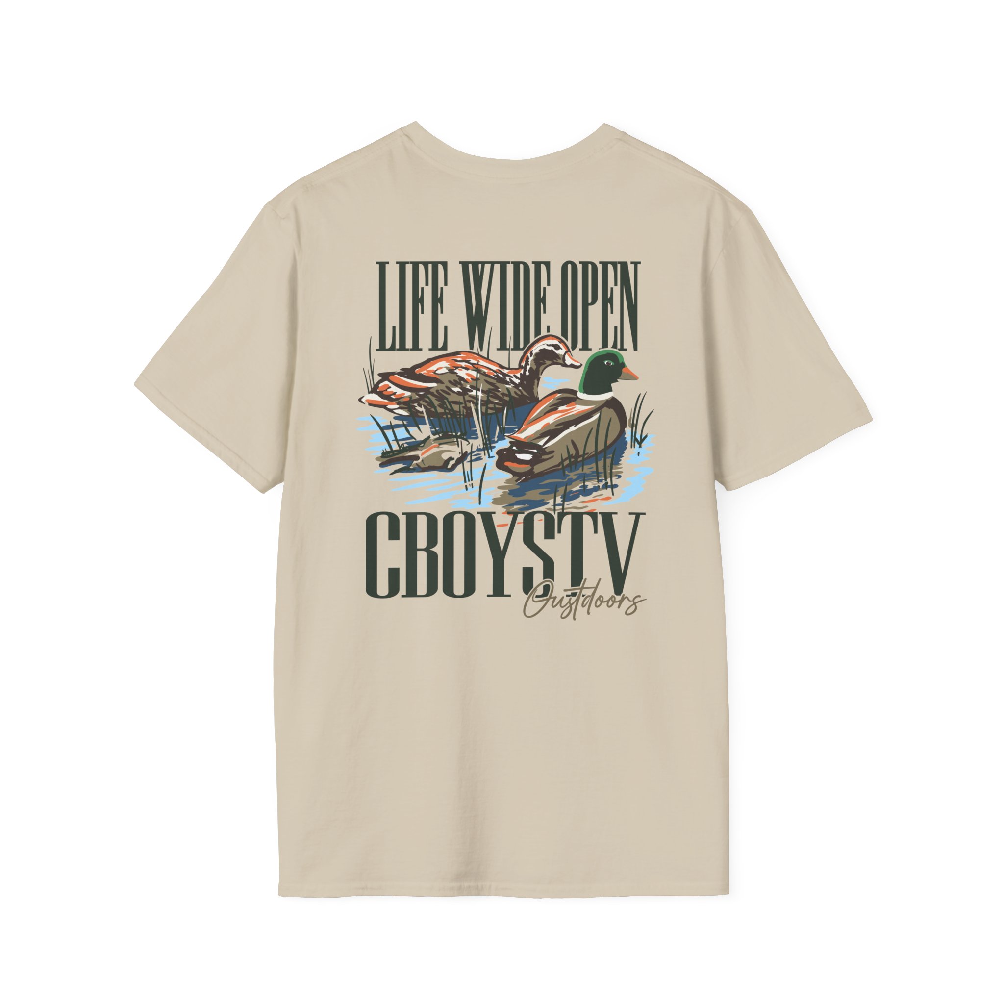 Cboystv Mallard Unisex Softstyle T-Shirt - Image 4