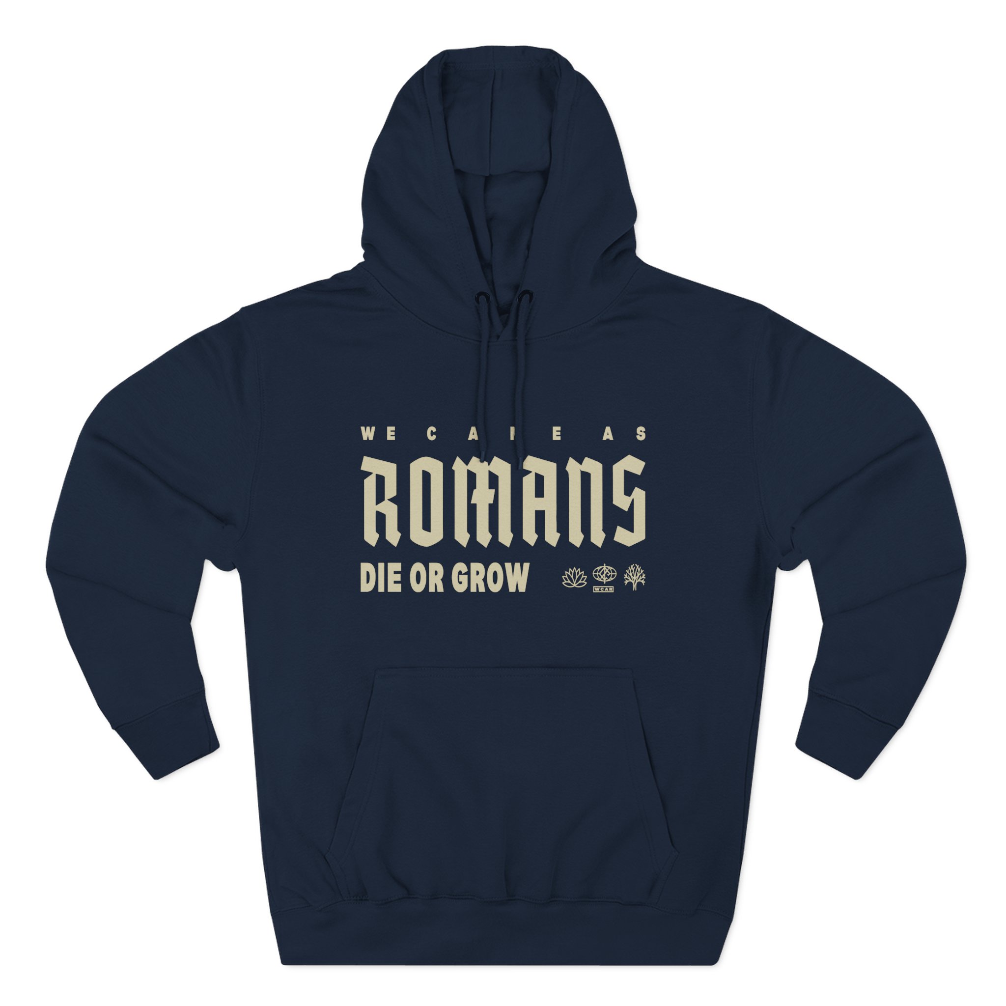 We Came as Romans Die or Grow Three-Panel Fleece Hoodie - Image 11