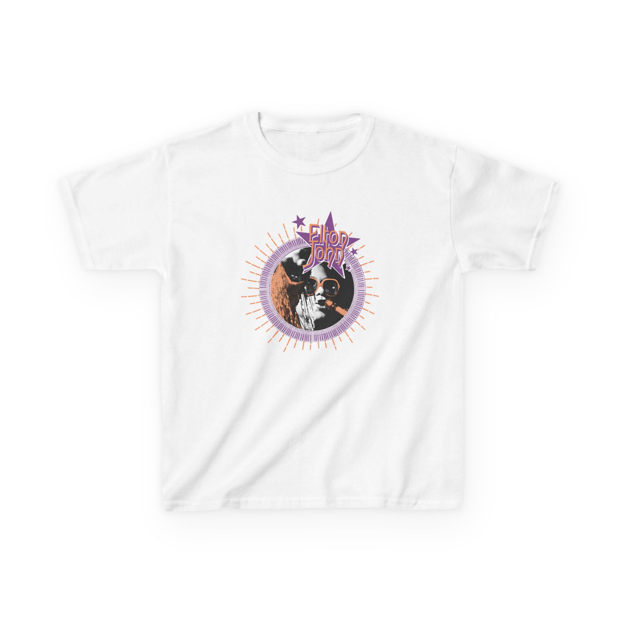 Ej Farewell GYBR Sunburst Piano Frame Photo Kids Heavy Cotton™ Tee