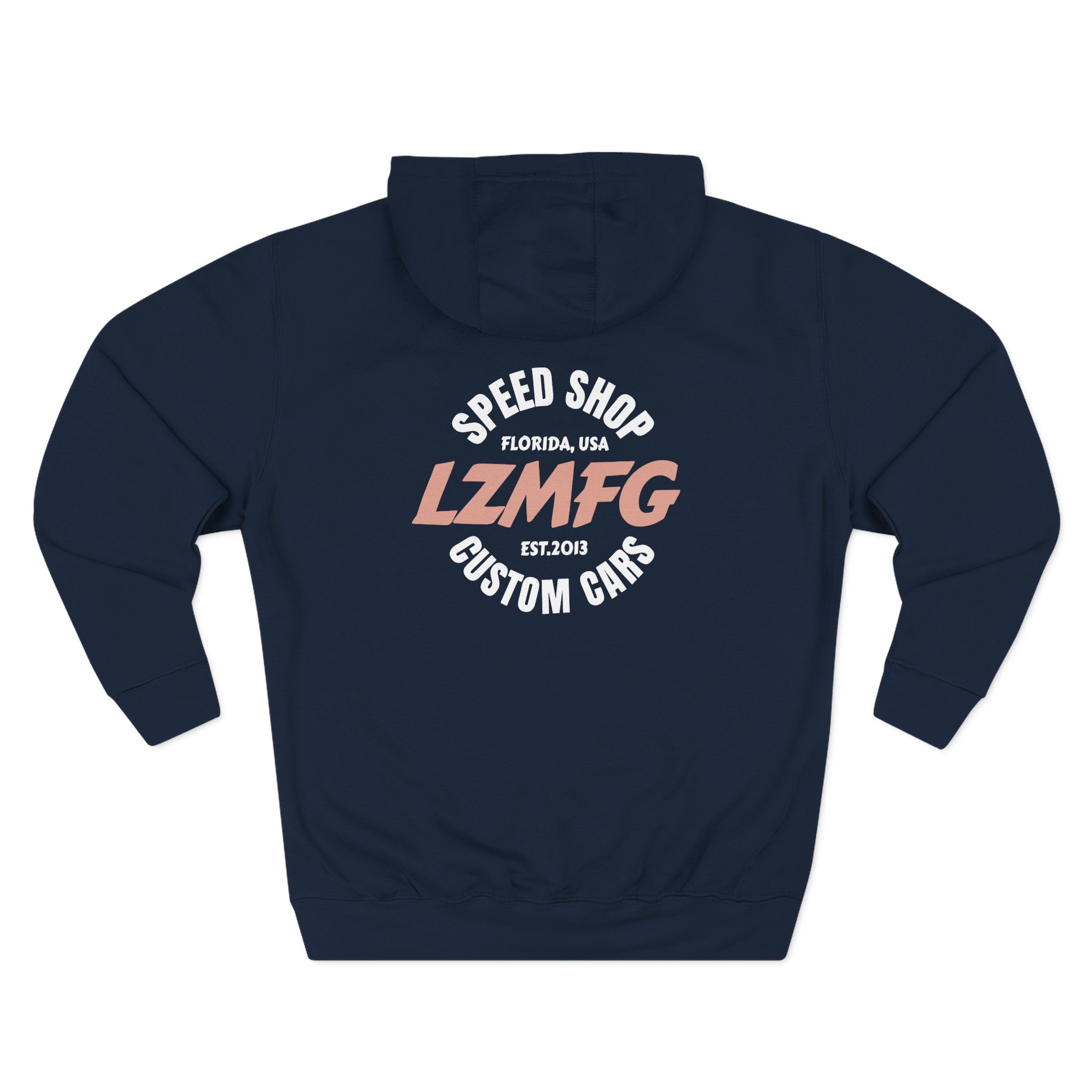 Adam LZ Surf Three-Panel Fleece Hoodie - Image 10