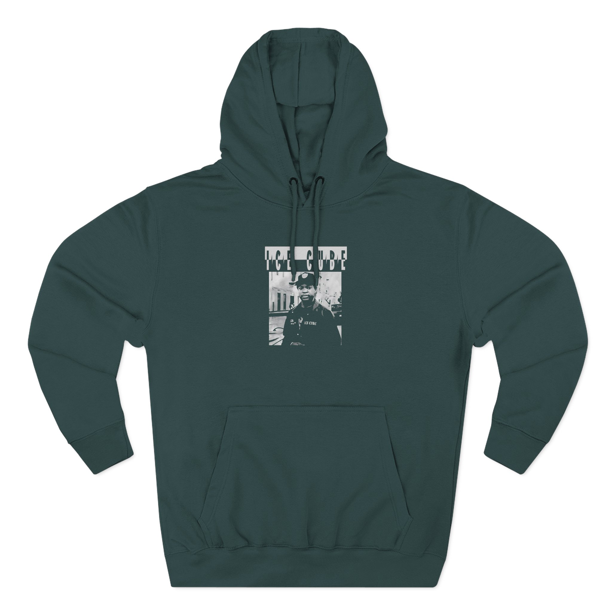 Ice Cube Photo Three-Panel Fleece Hoodie - Image 7