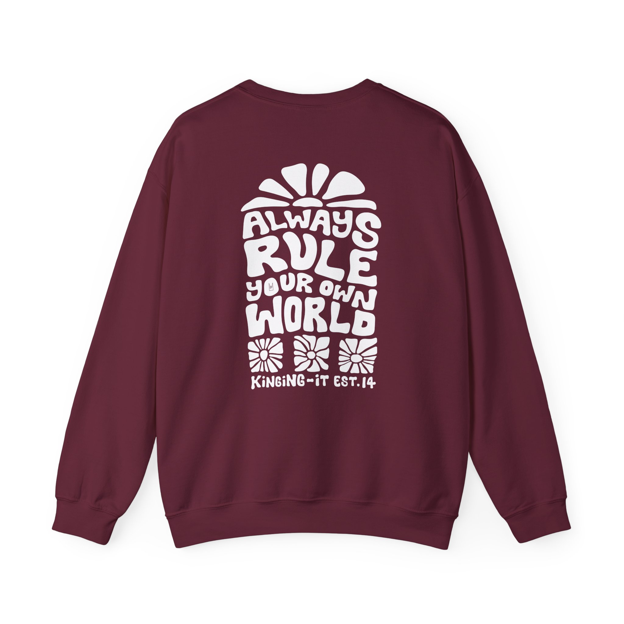 Kinging It Ryow Unisex Heavy Blend™ Crewneck Sweatshirt - Image 4