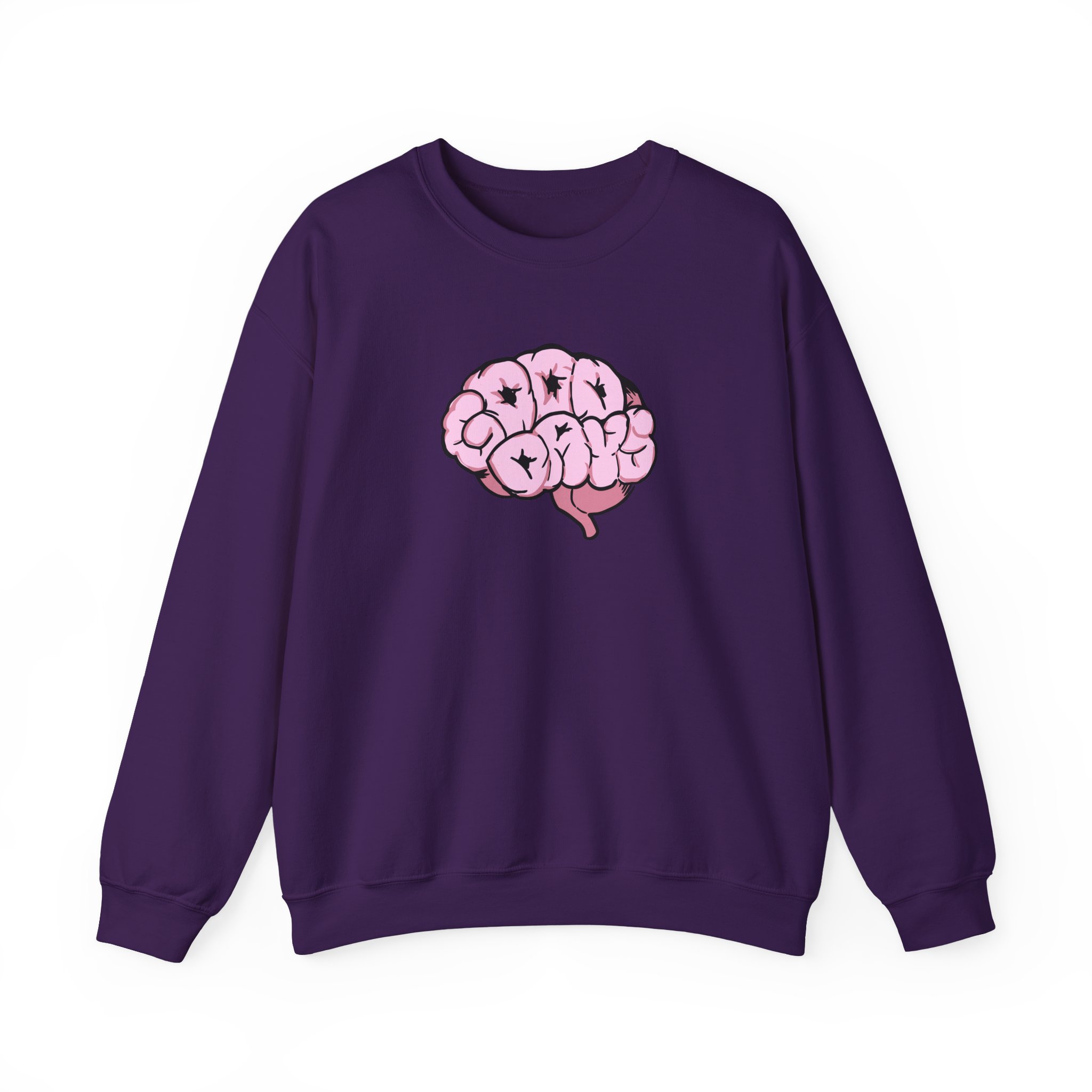 Sza Sostde 2020 Good Days Brain Unisex Heavy Blend™ Crewneck Sweatshirt - Image 25