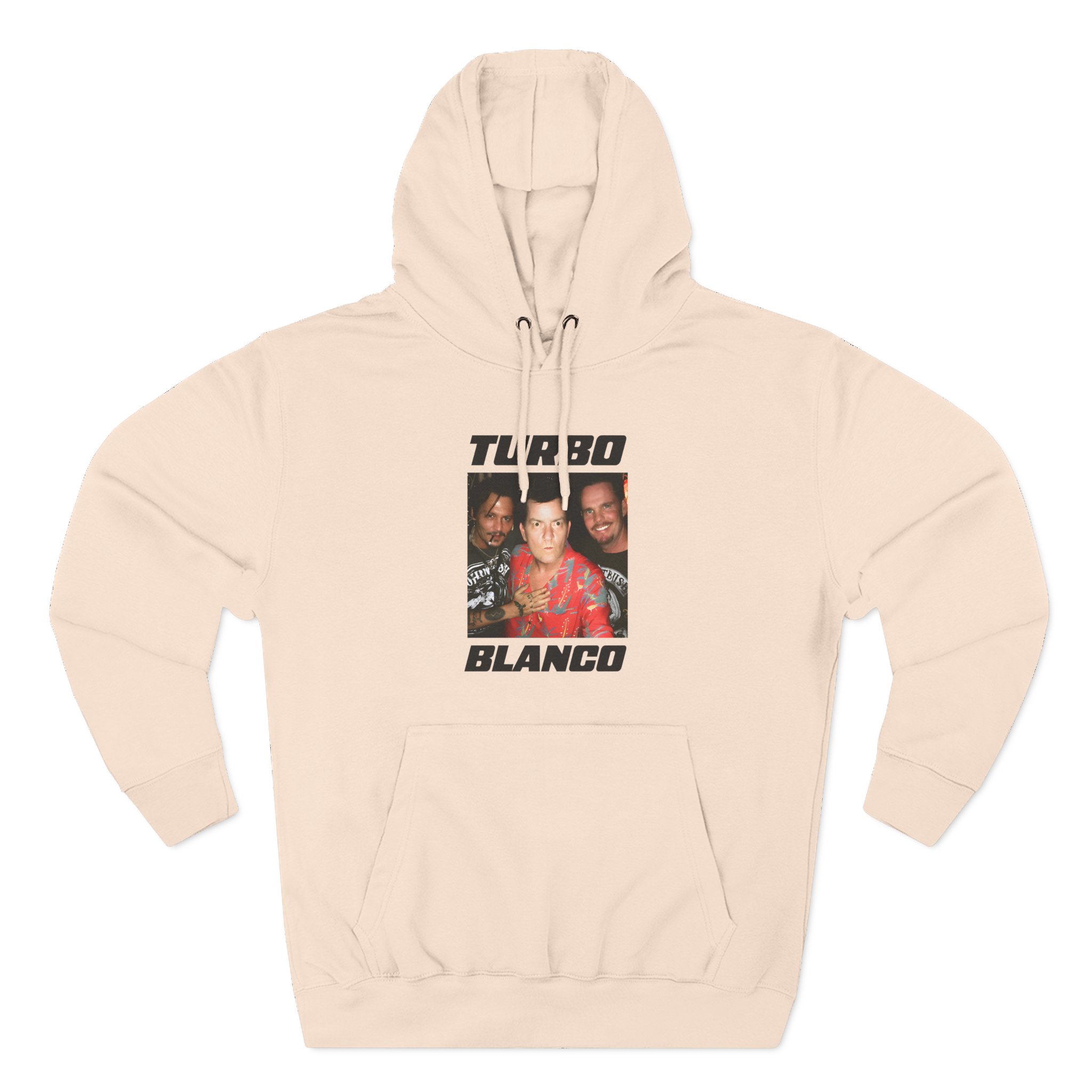 Chris Lorenzo Turbo Blanco Three-Panel Fleece Hoodie - Image 7