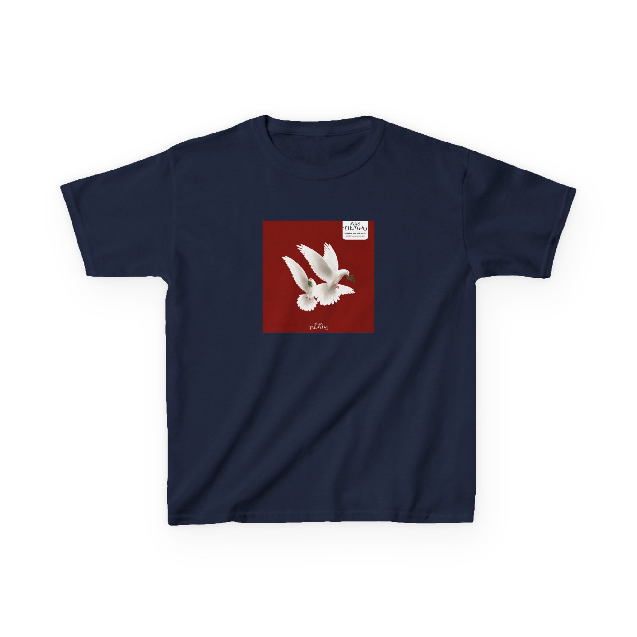 Kids Sk Joseph Olaitan Adenuga Jr Mas Tiempo Grime Hip Hop Heavy Cotton™ Tee - Image 13
