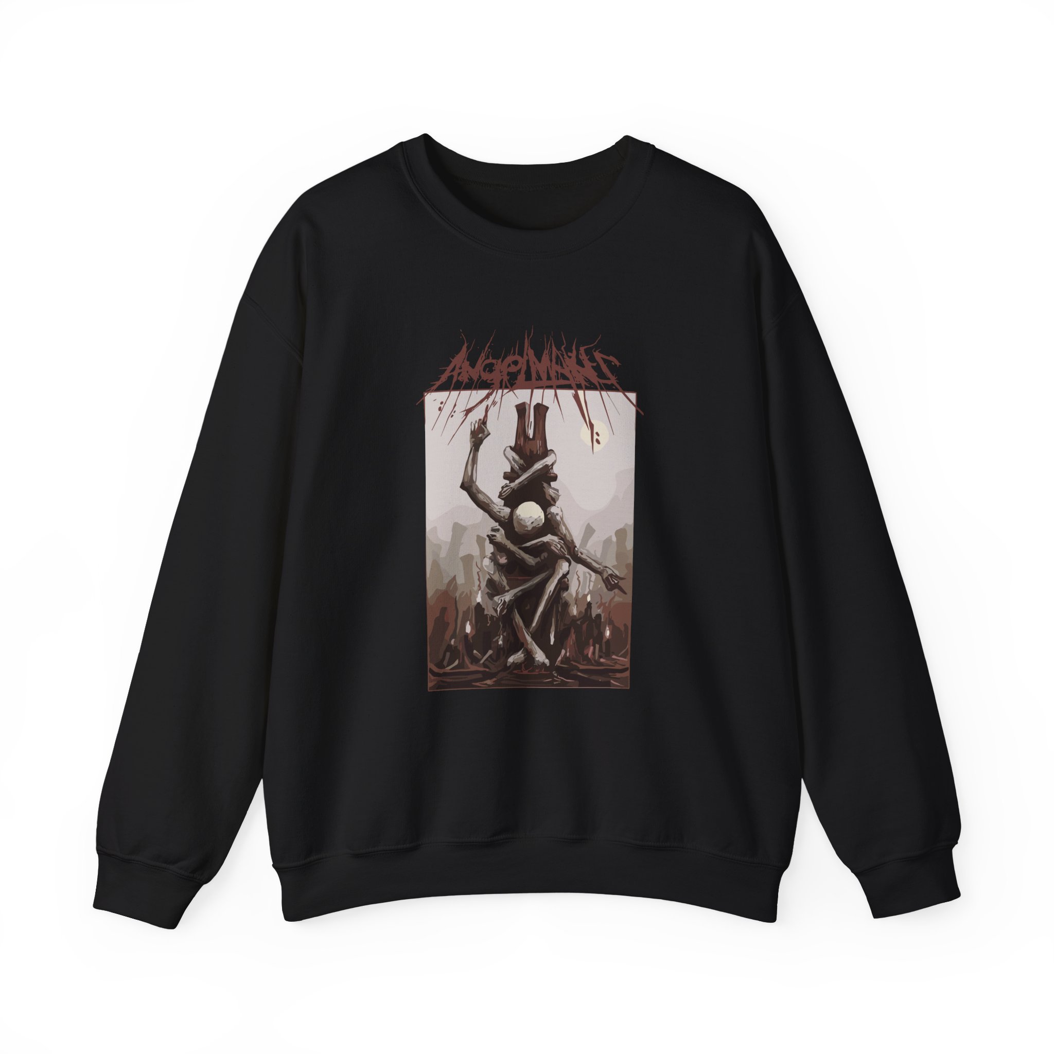 Angelmaker Exit Signs Unisex Heavy Blend™ Crewneck Sweatshirt