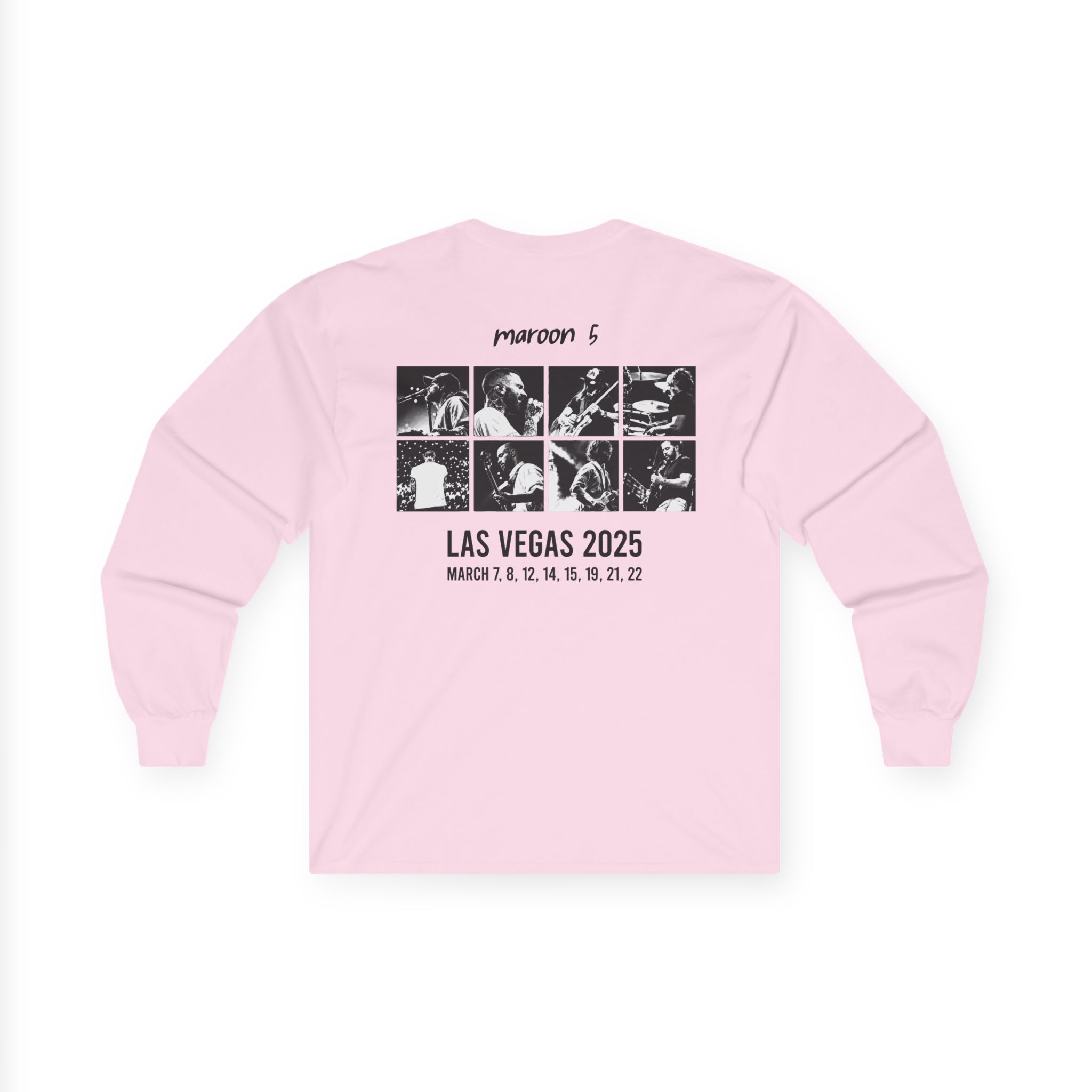 Adam Levine M5LV 2025 Grid Unisex Ultra Cotton Long Sleeve Tee - Image 8