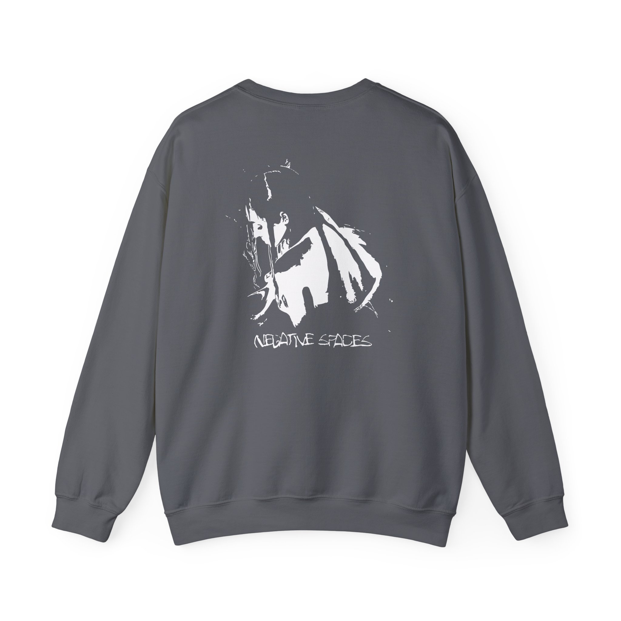 Poppy Negative Spaces Unisex Heavy Blend™ Crewneck Sweatshirt - Image 8