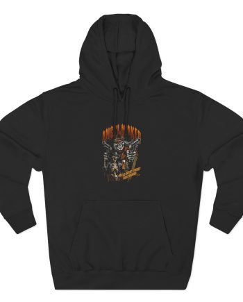 Angelmaker Wild West Coast Dye Three-Panel Fleece Hoodie