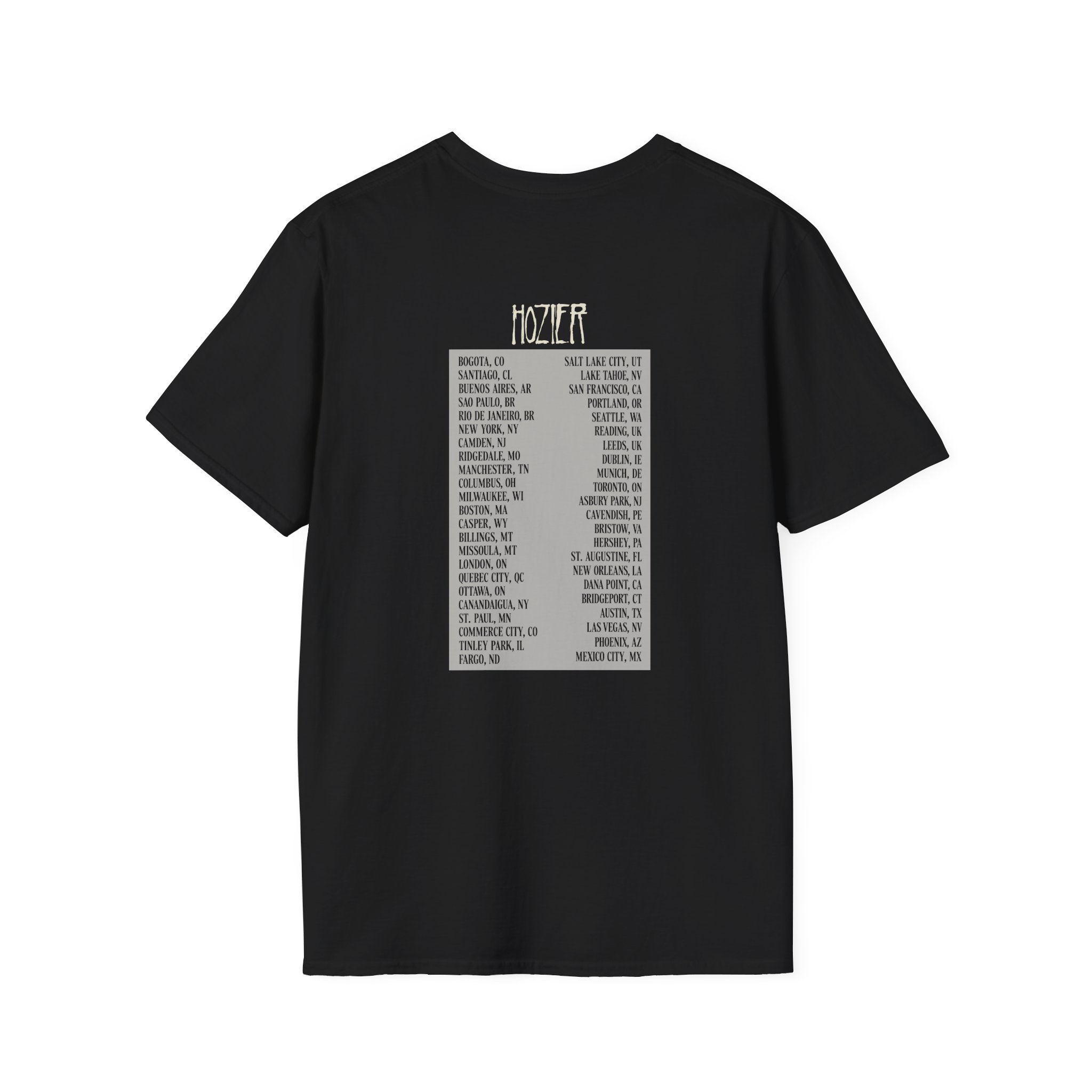 Hozier Unreal Unearth Unisex Softstyle T-Shirt - Image 2