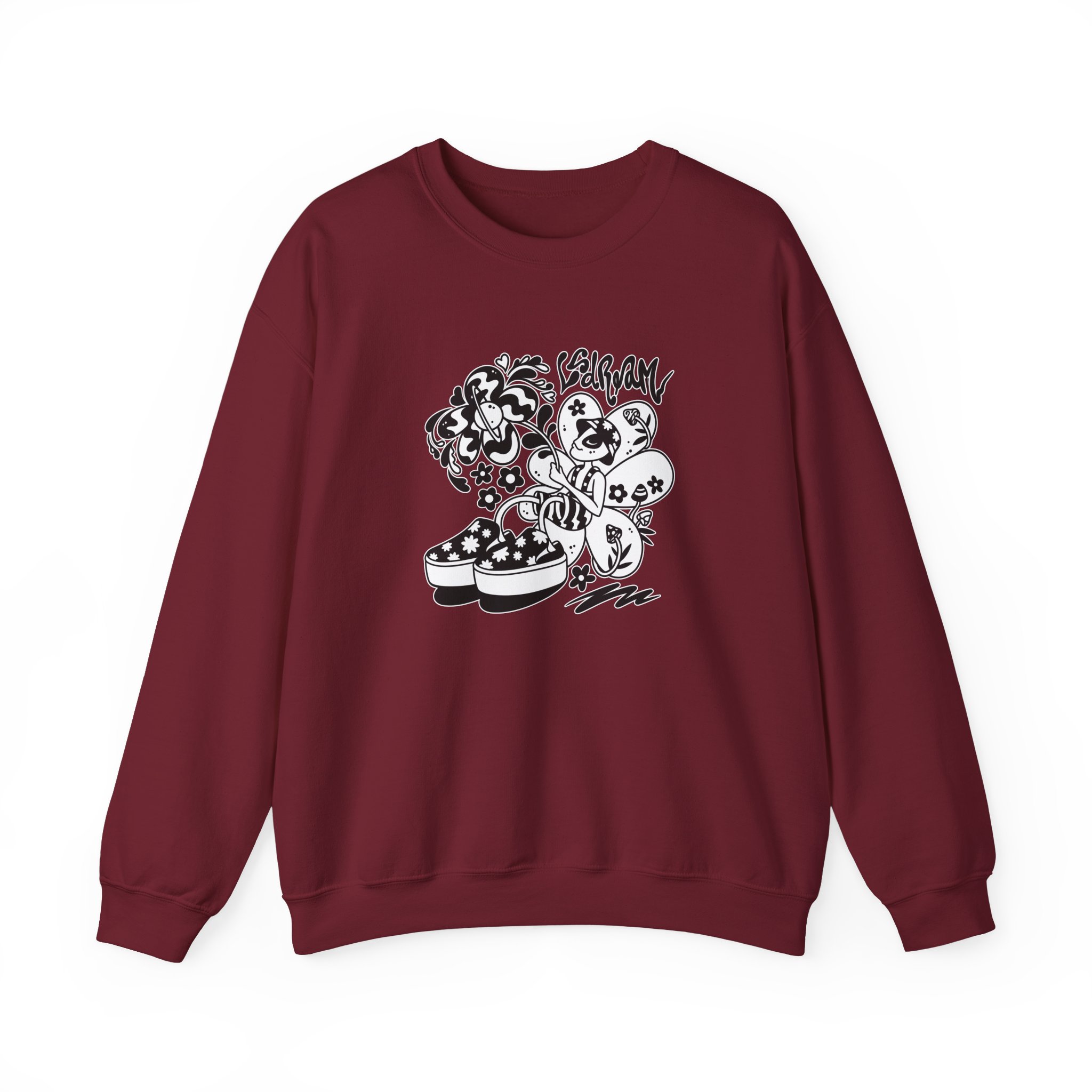 Lsdream Intergalactic Bloom Unisex Heavy Blend™ Crewneck Sweatshirt - Image 17