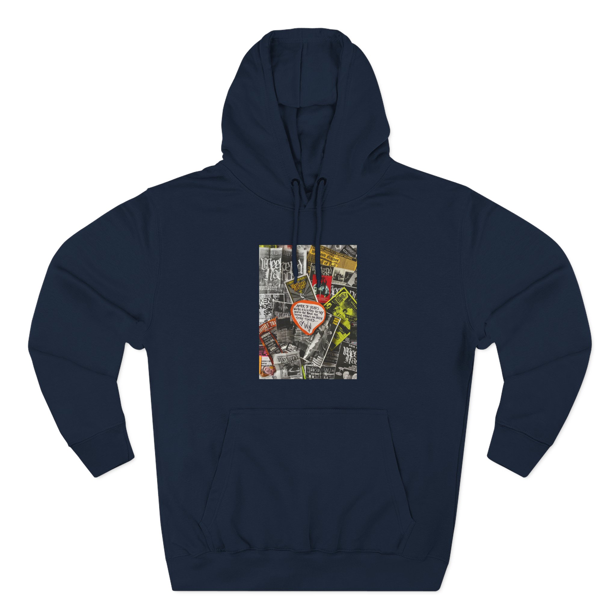 Weekend Nachos Three-Panel Fleece Hoodie - Image 9