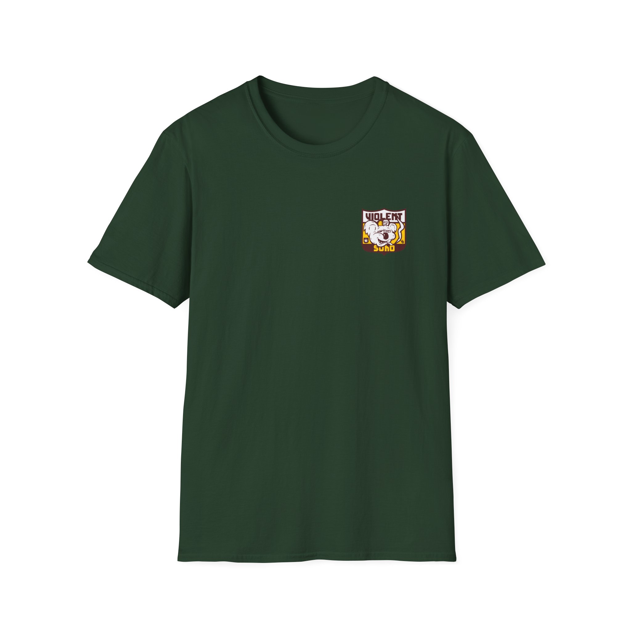Violent Soho Brisbane Bears Unisex Softstyle T-Shirt - Image 19