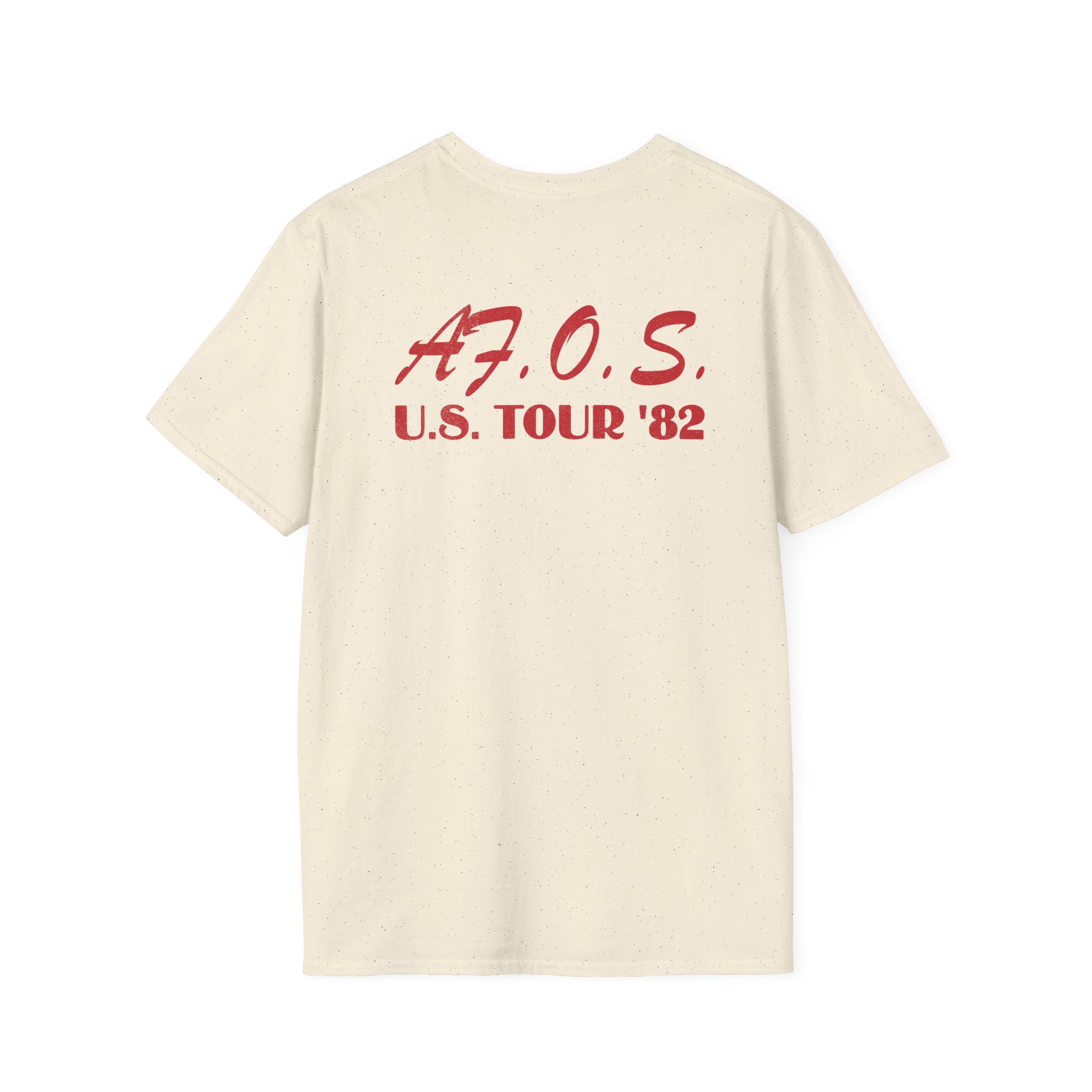 A Flock of Seagulls Us 1982 Tour Unisex Softstyle T-Shirt - Image 10